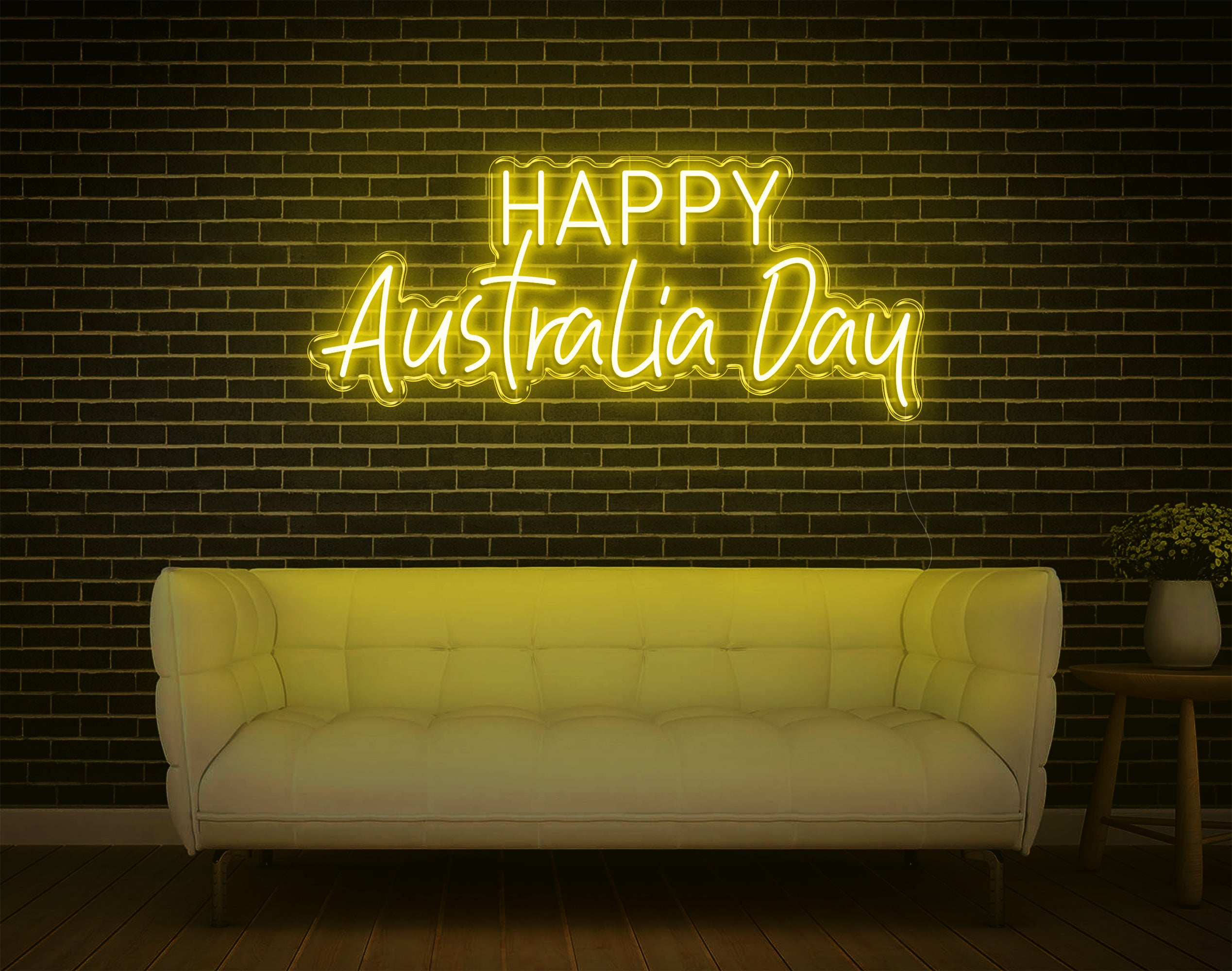 Happy Australia Day LED Neon Sign