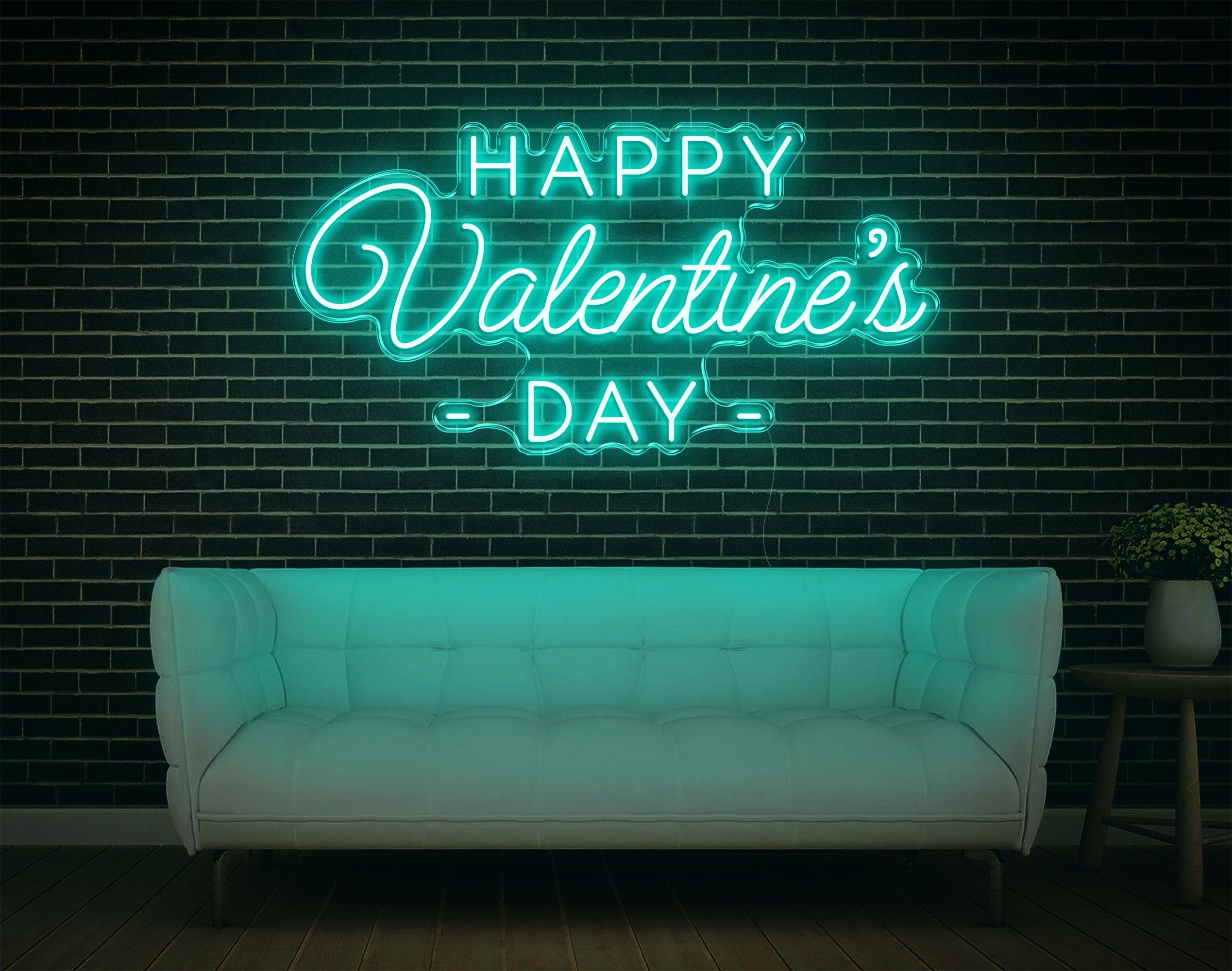 Happy Valentine's Day LED Neon Sign