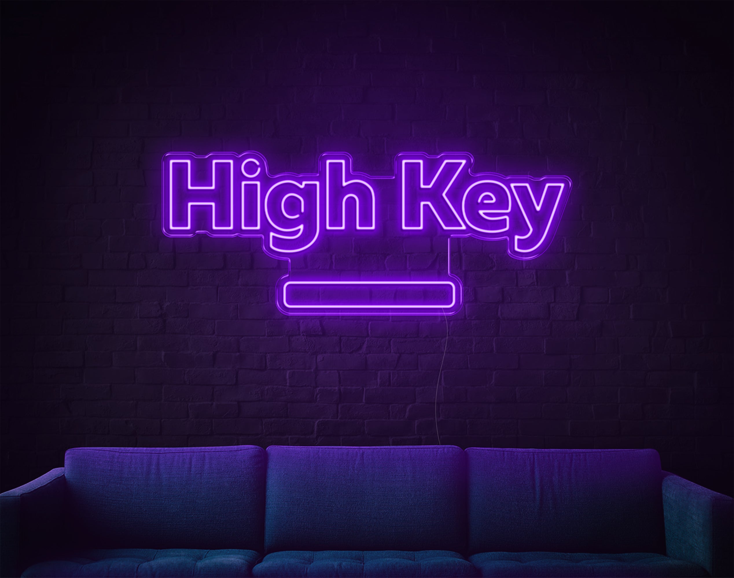 High Key LED Neon Sign