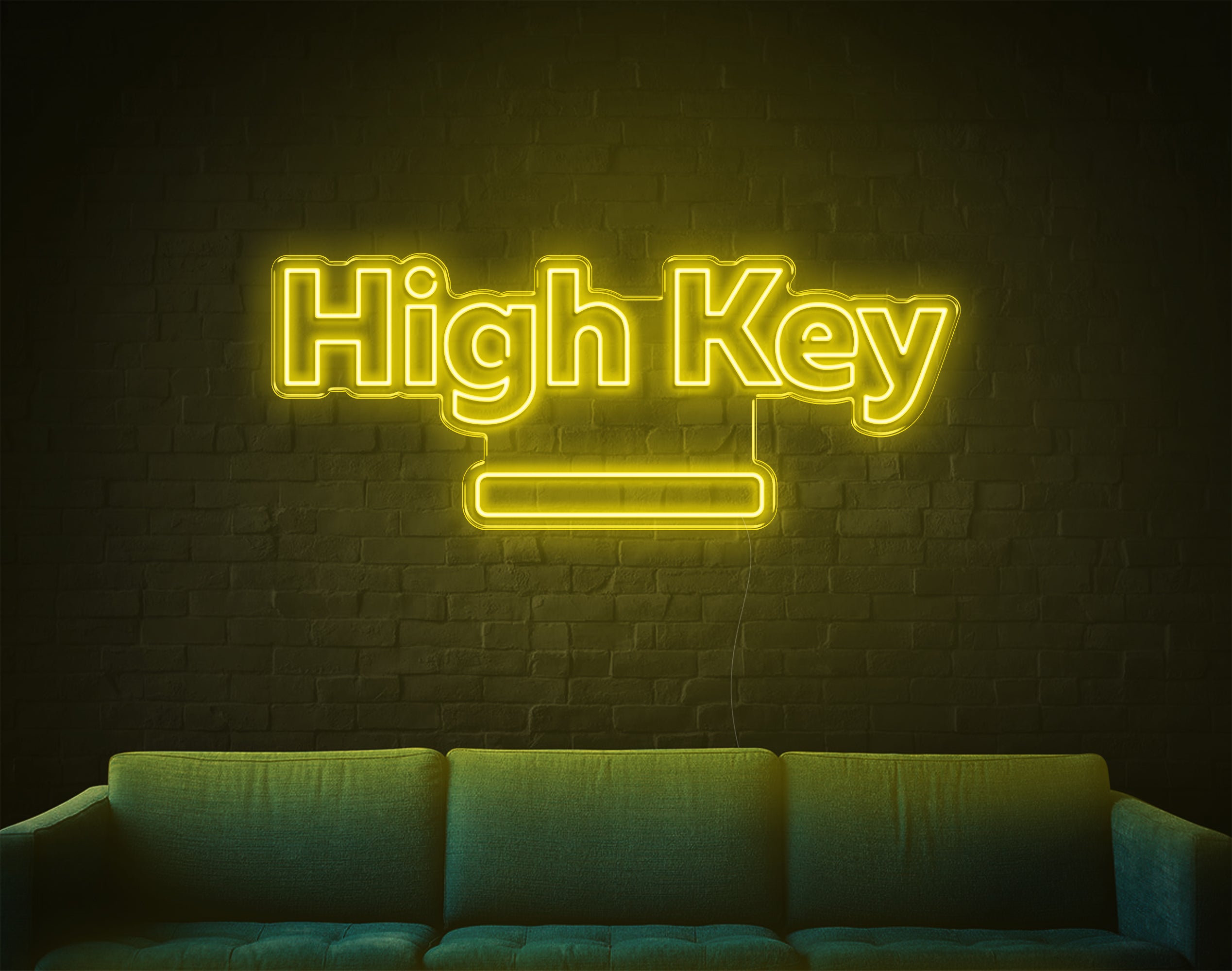 High Key LED Neon Sign