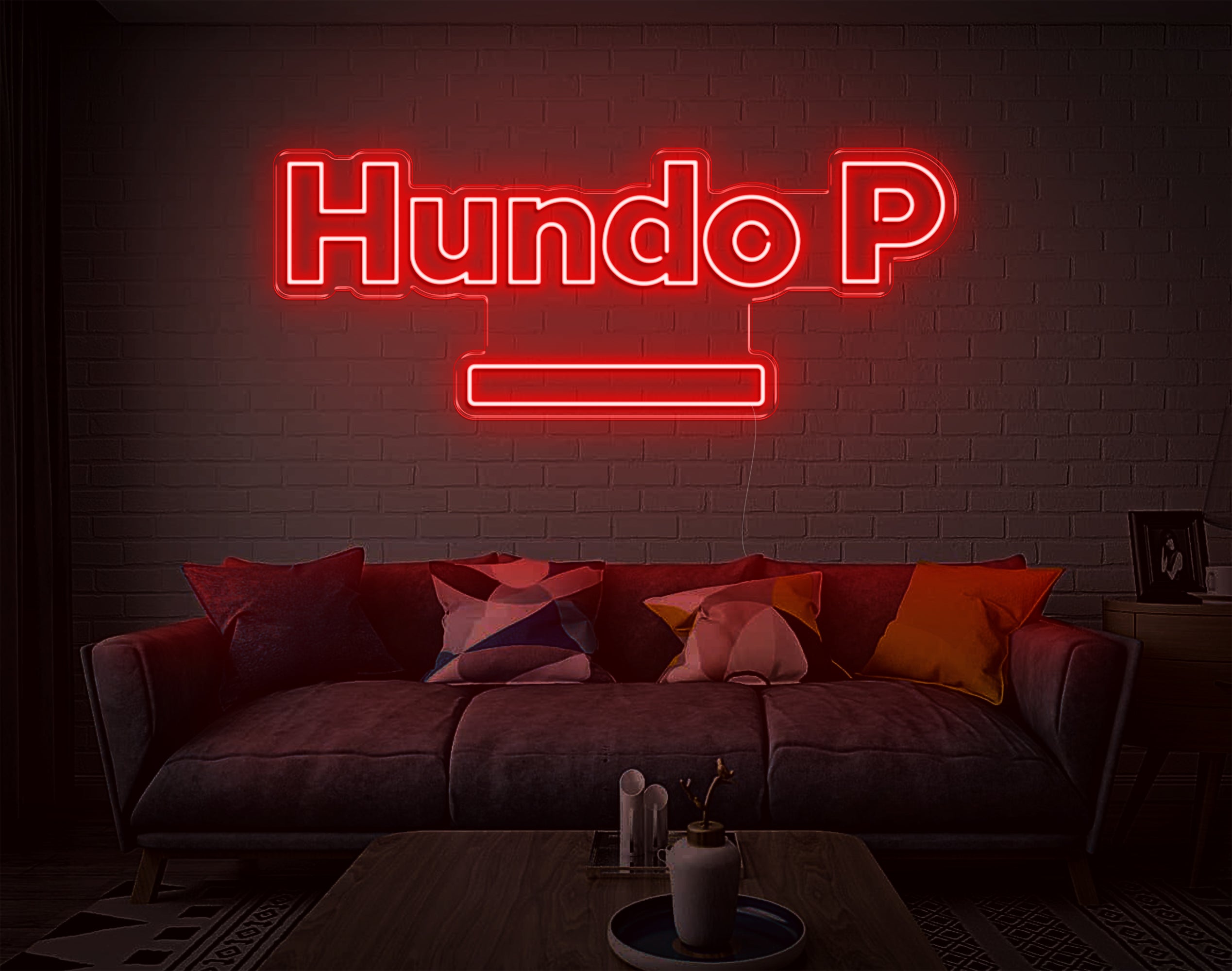 Hundo P LED Neon Sign