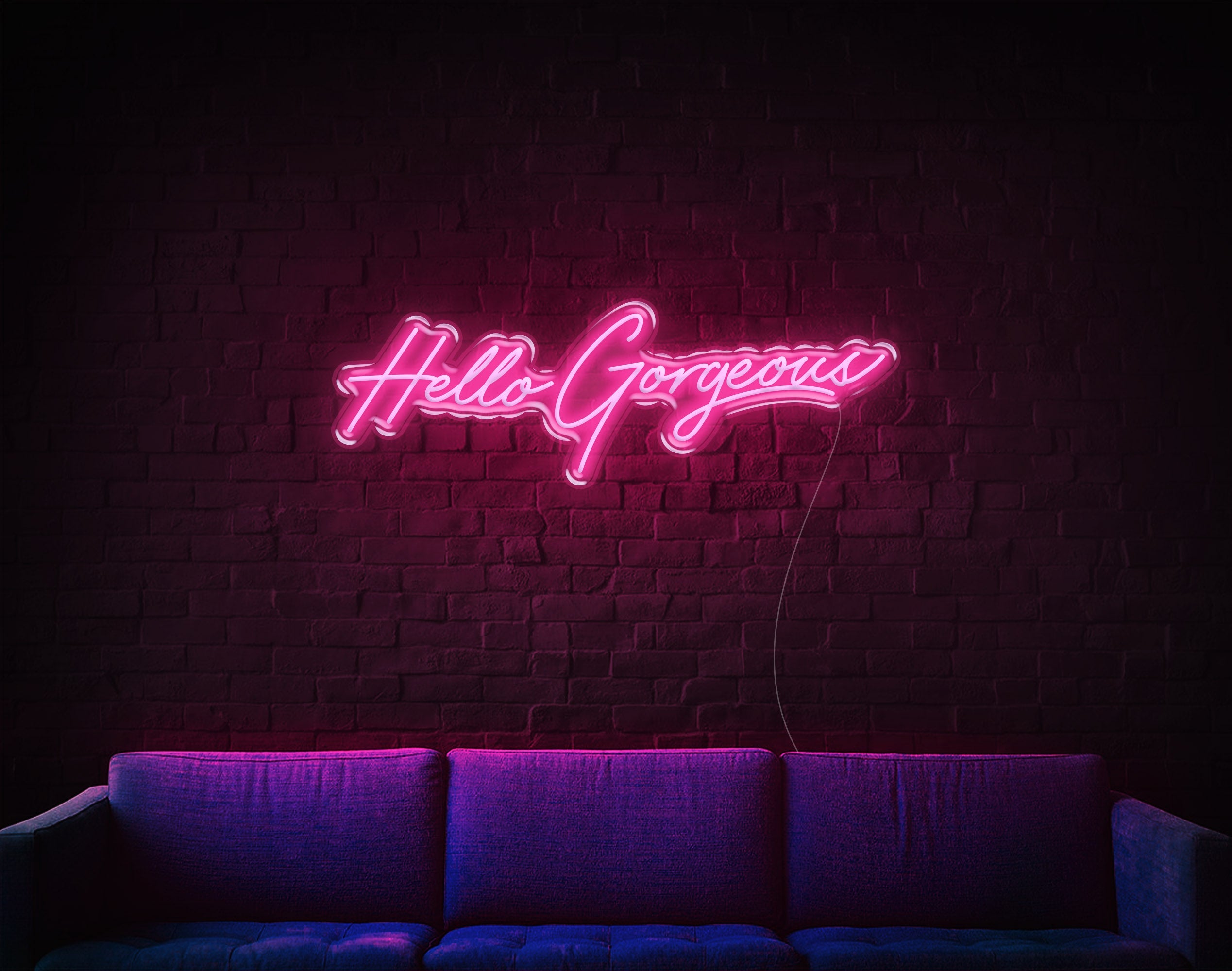 Hello Gorgeous LED Neon sign