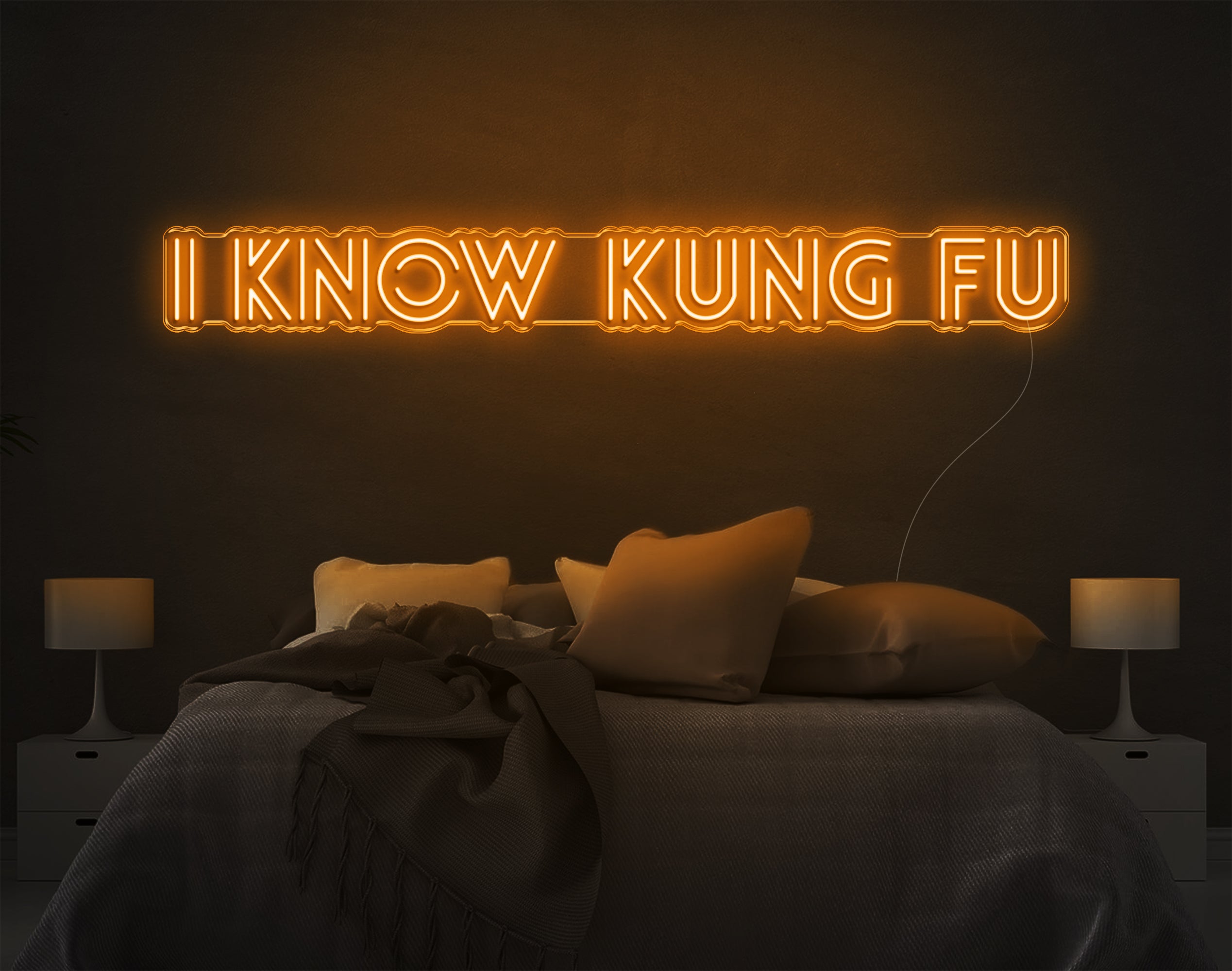 I Know Kung Fu LED Neon Sign