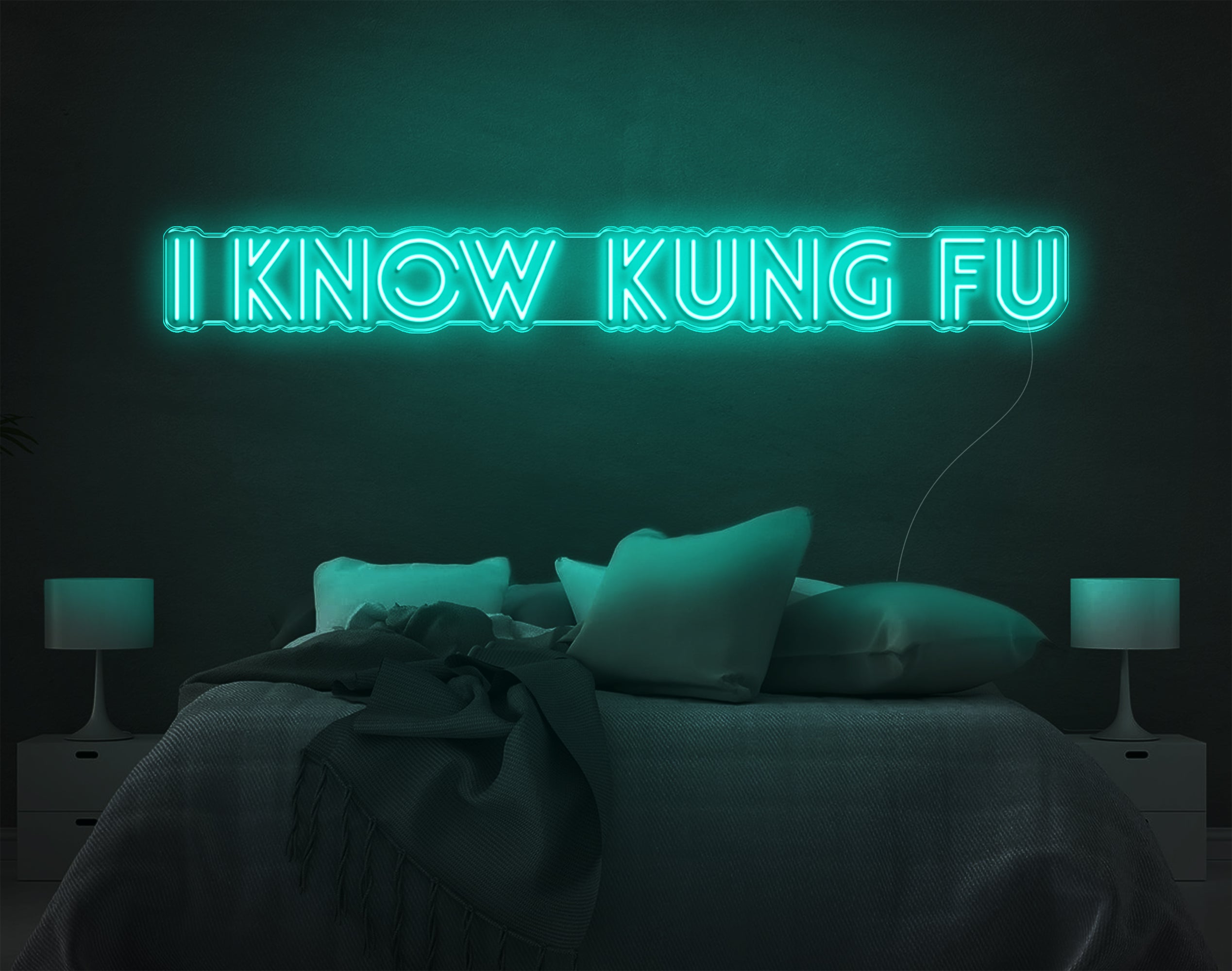 I Know Kung Fu LED Neon Sign