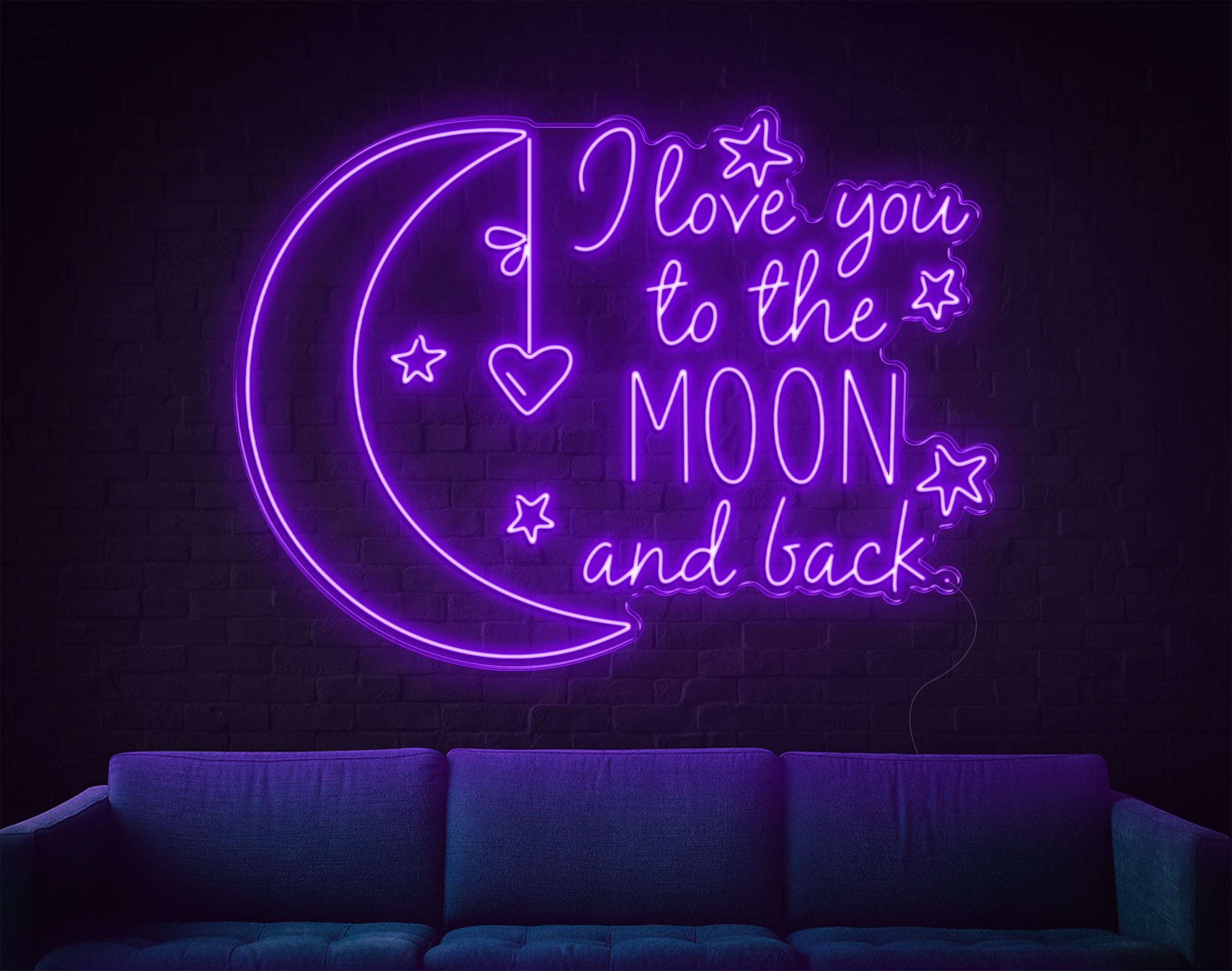 I love you to the moon and back sign, To the moon and back neon sign, Quote outlet neon sign, Moon neon light, Moon led sign, Neon sign bedroom