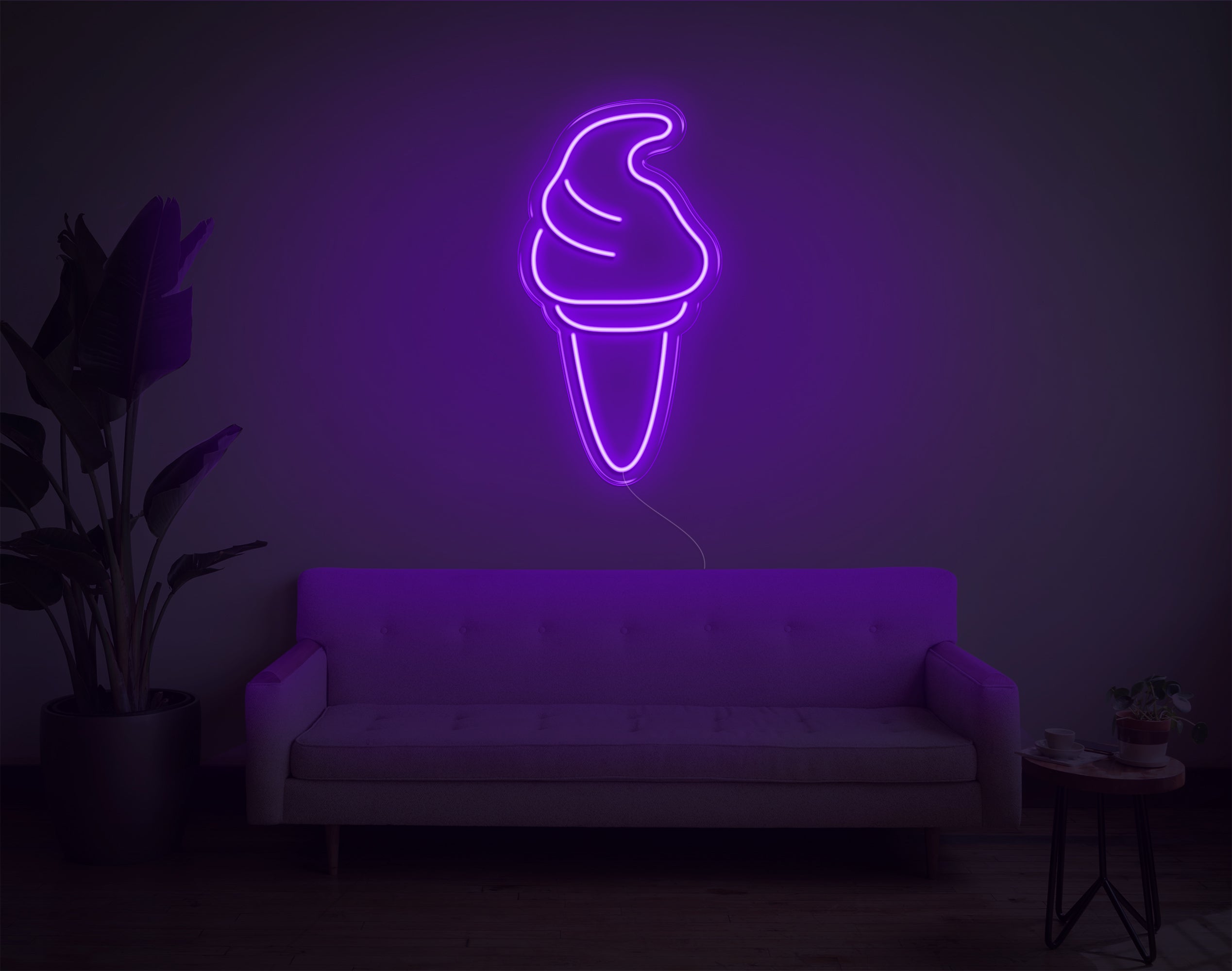 Ice Cream V1 LED Neon Sign