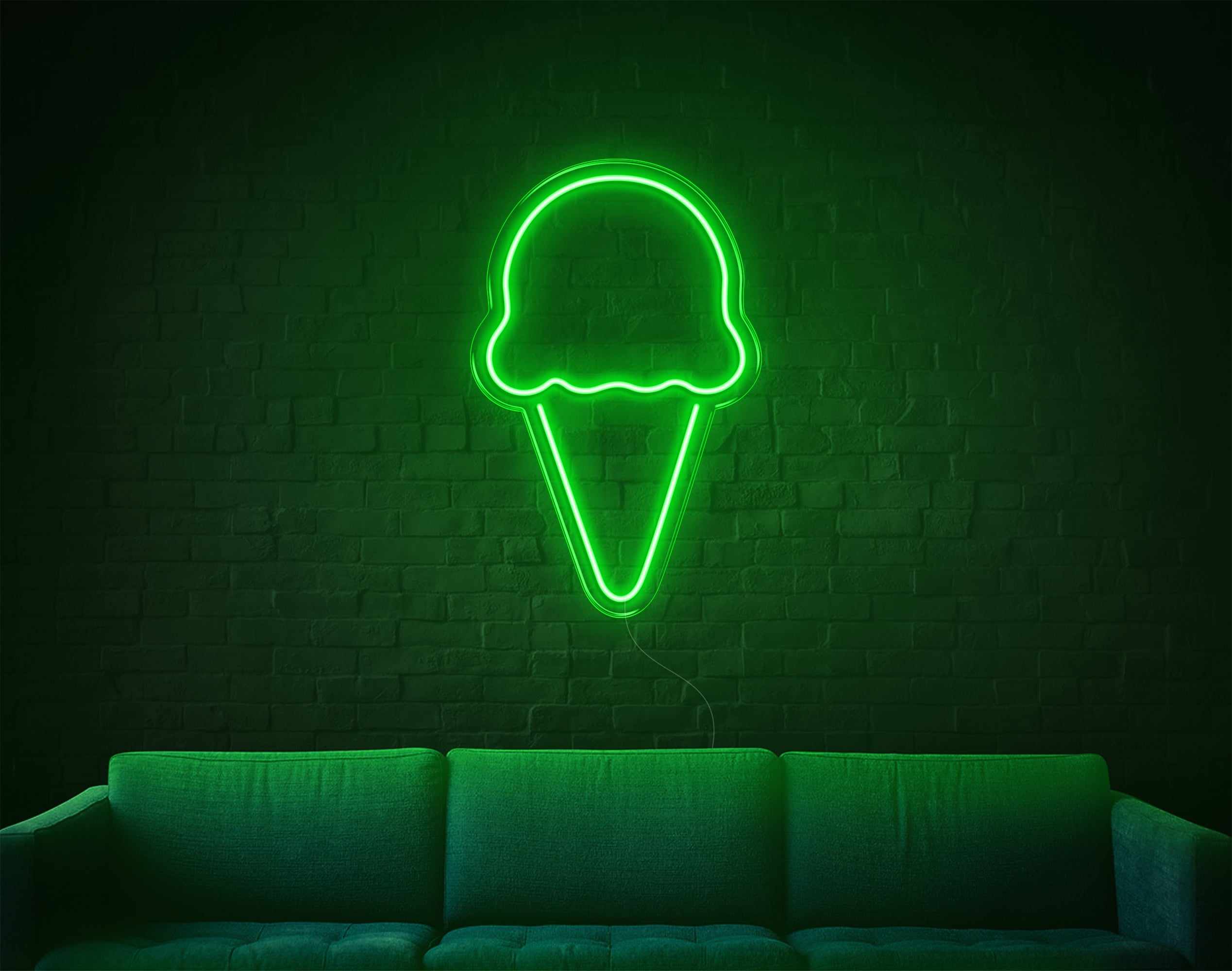 Ice Cream V2 LED Neon Sign