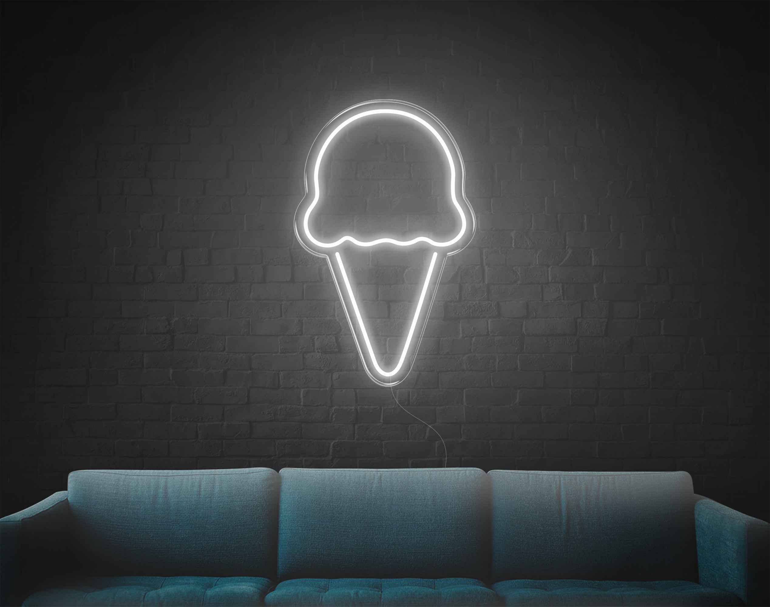 Ice Cream V2 LED Neon Sign