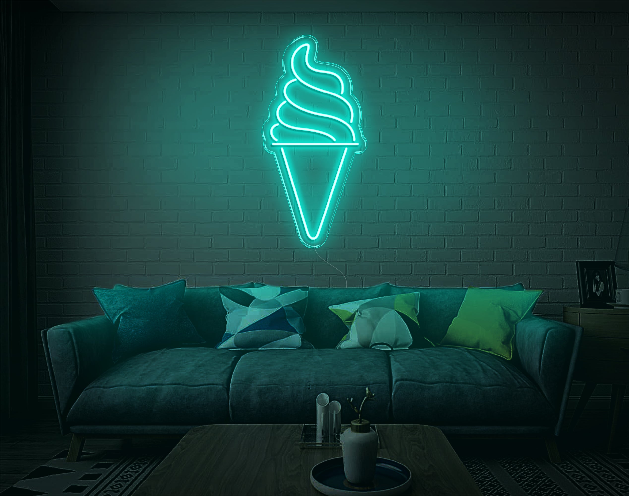 Ice Cream V3 LED Neon Sign