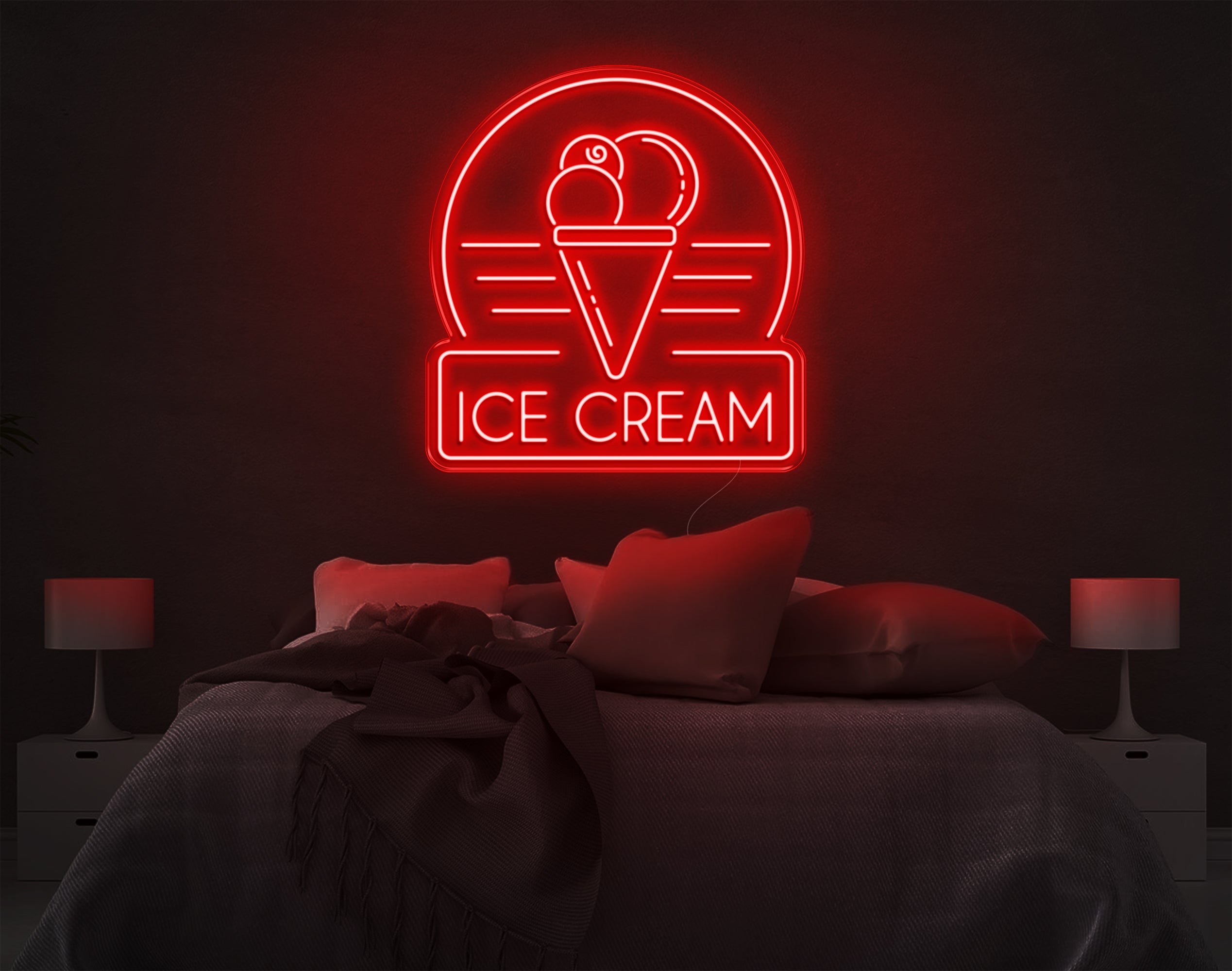 Ice Cream V5 LED Neon Sign