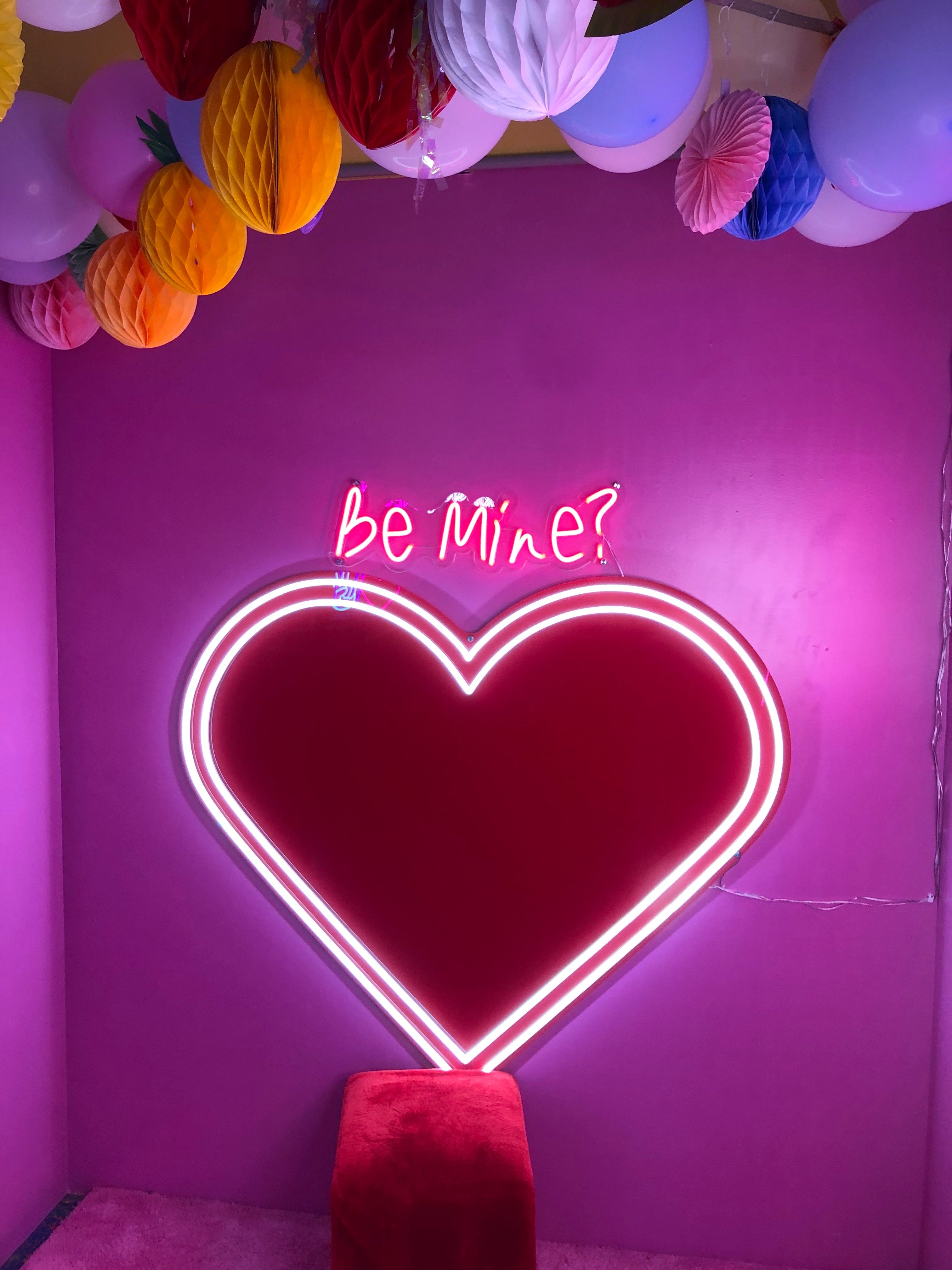 Be Mine LED Neon Sign!