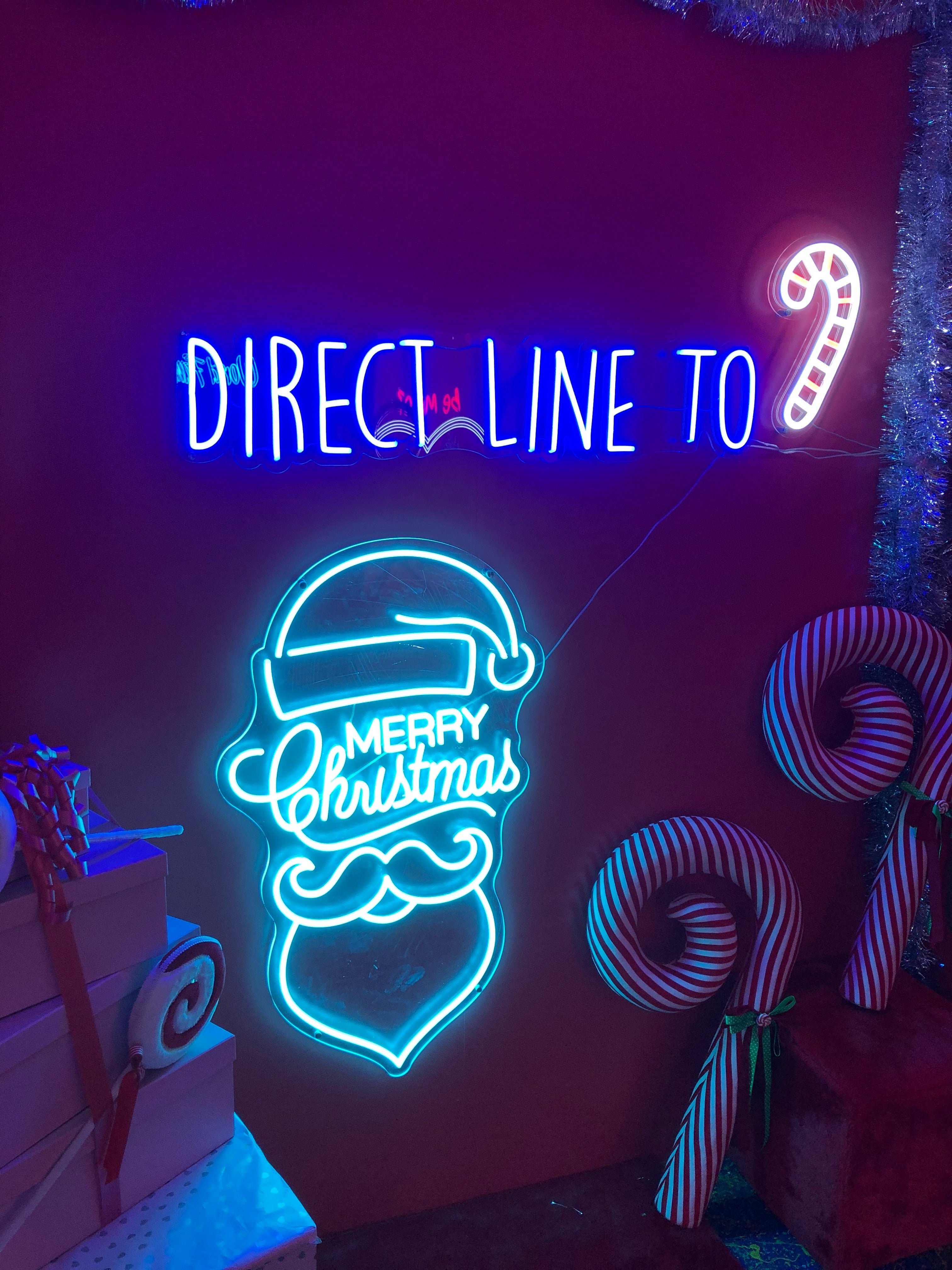 Direct Line To LED neon sign!