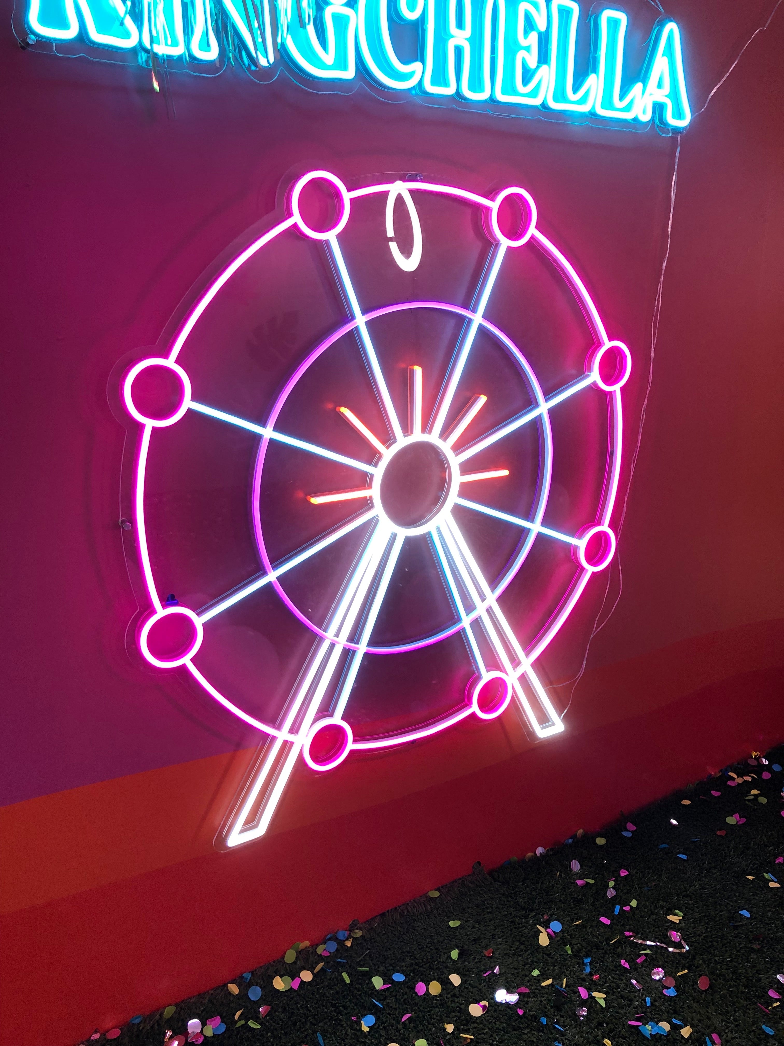 Ferris Wheel LED Neon Sign!