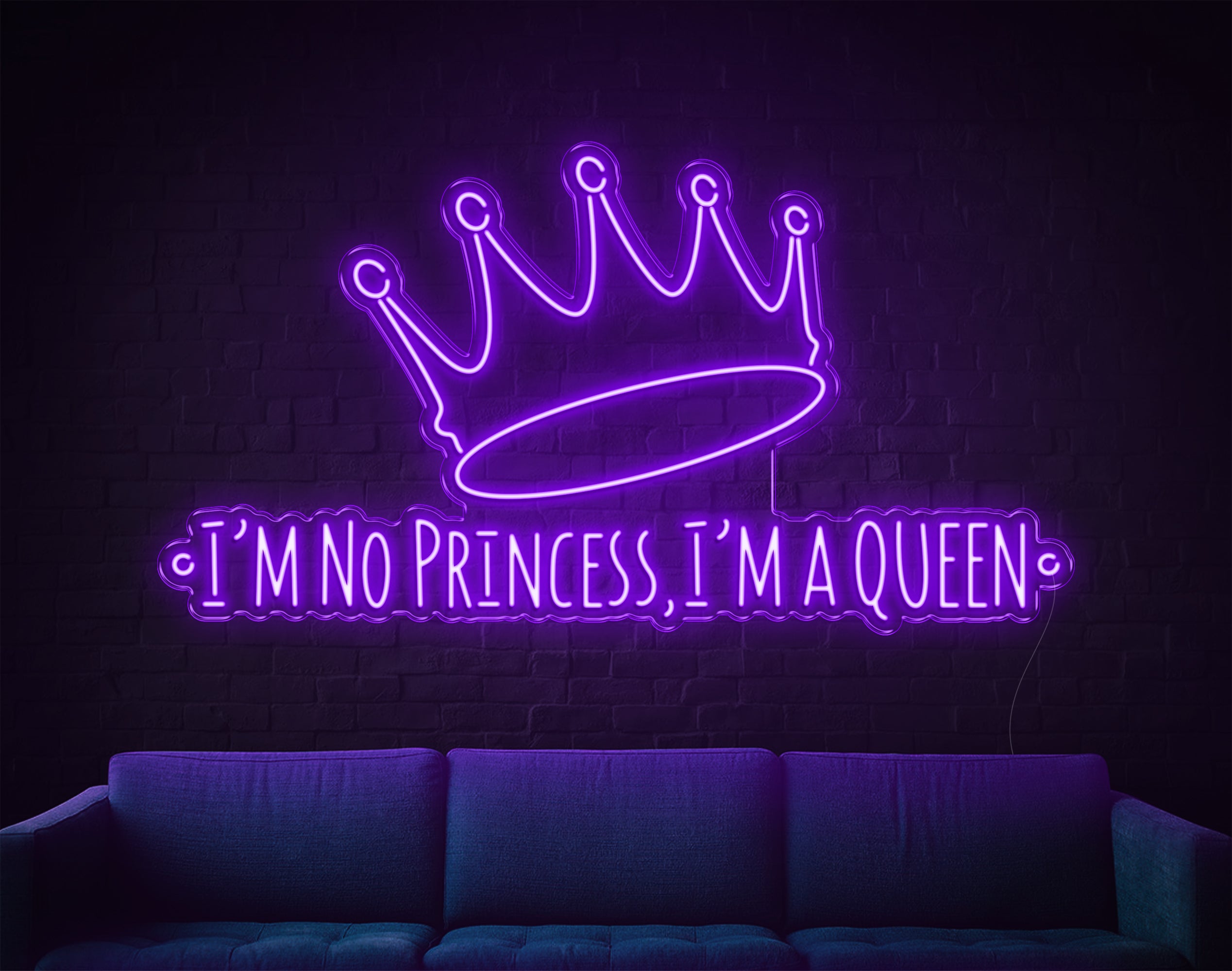 I'M No Princess LED Neon Sign!