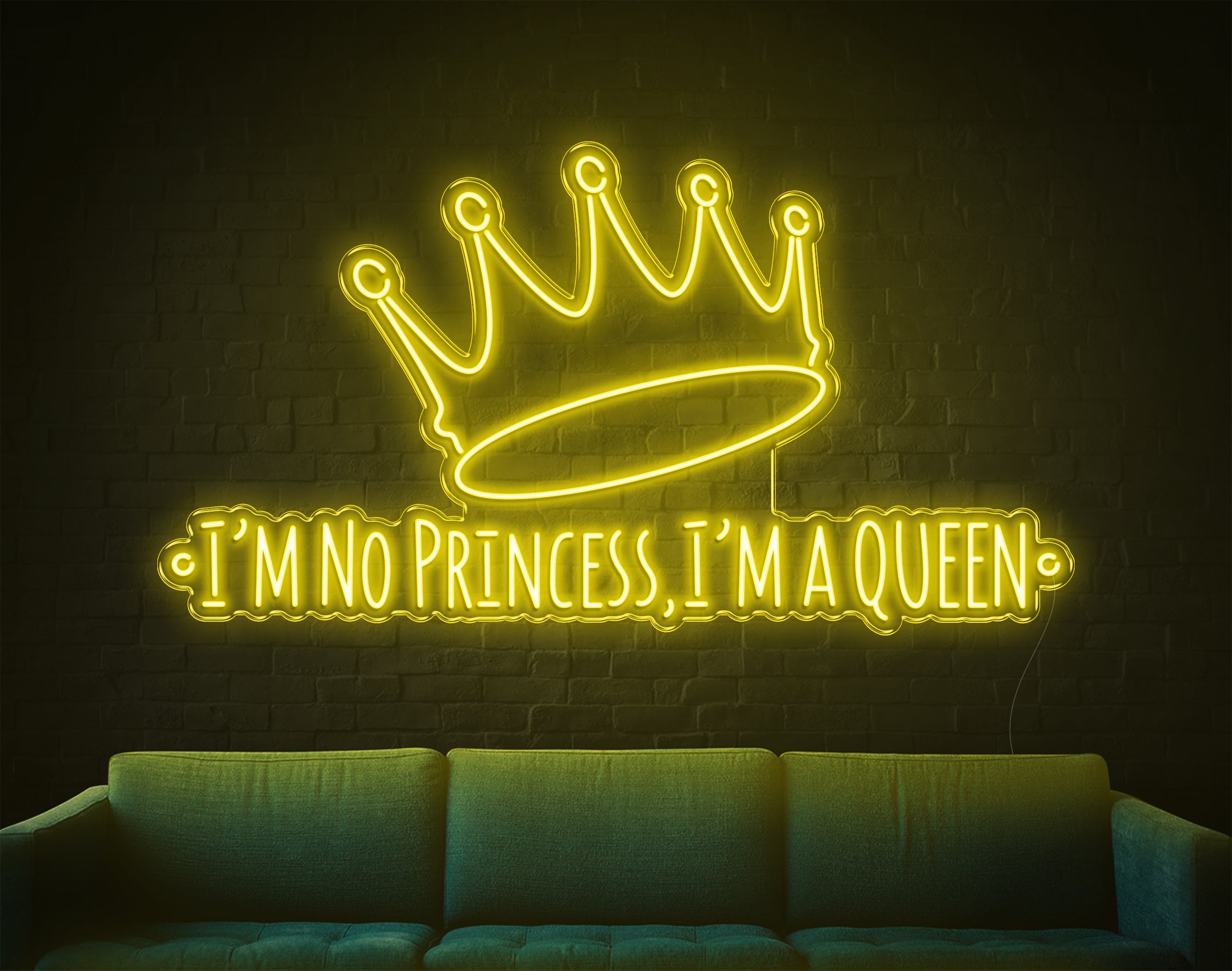 I'M No Princess LED Neon Sign!