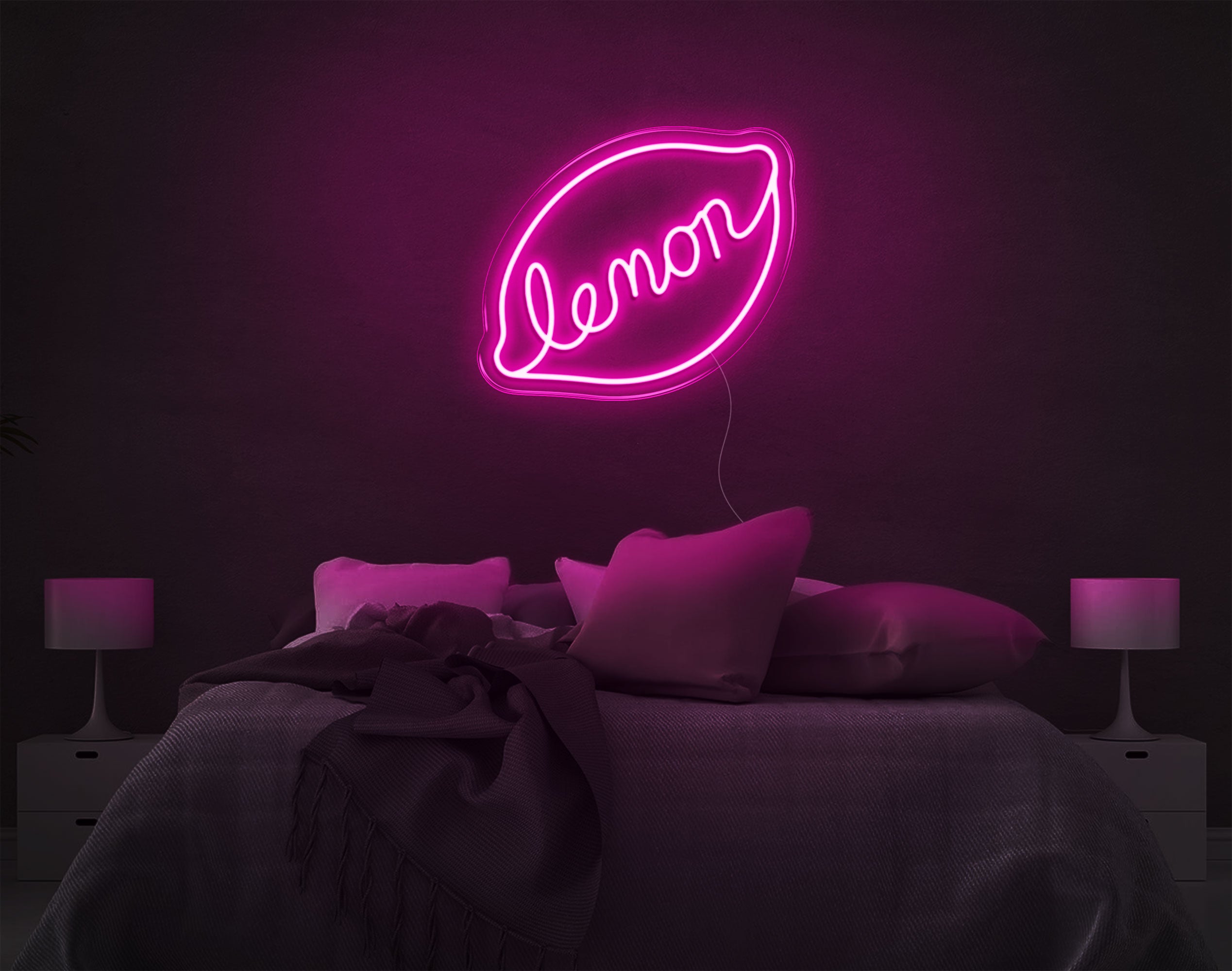 Lemon LED Neon Sign