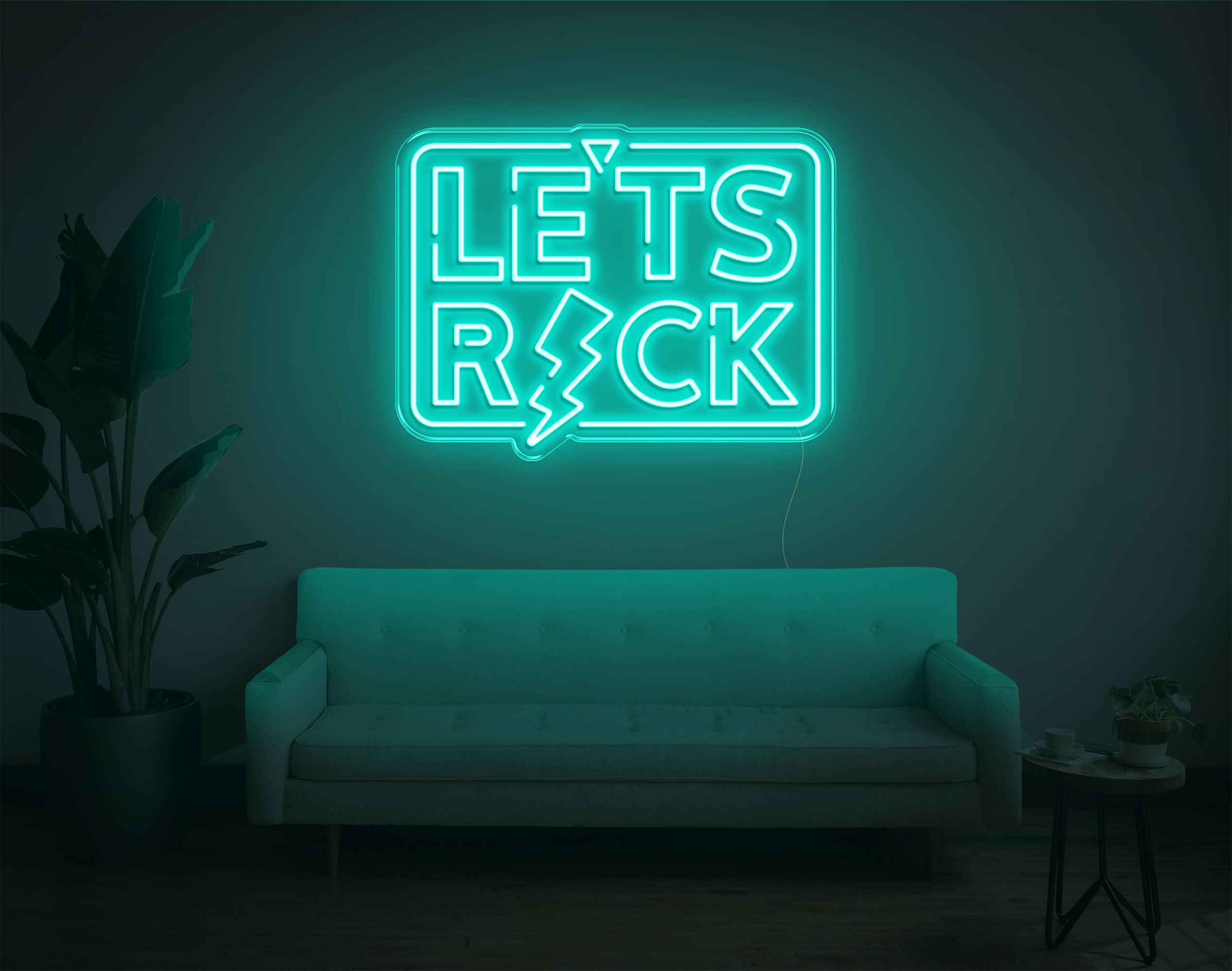 Let's Ricks LED Neon Sign