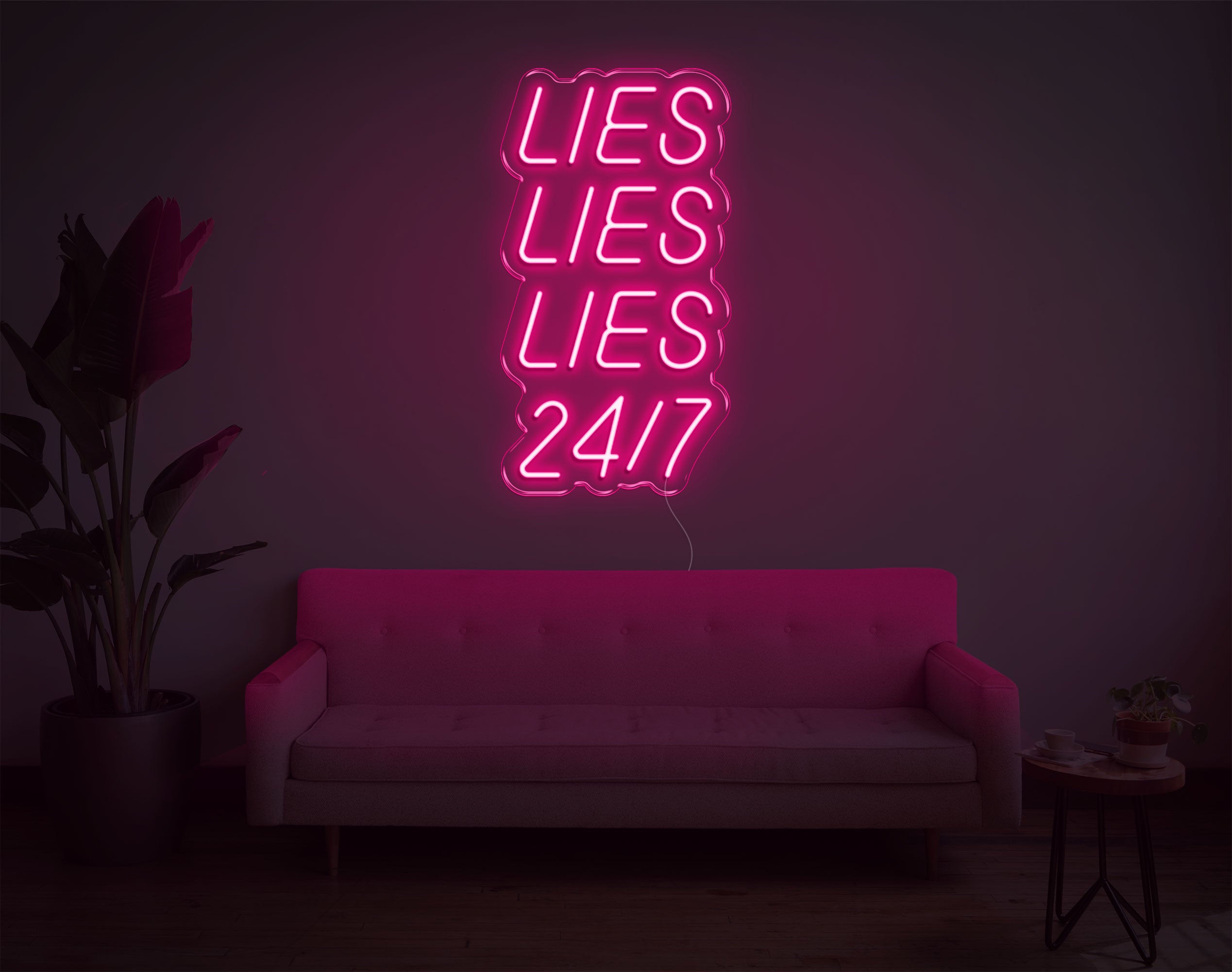 Lies Lies Lies LED Neon Sign