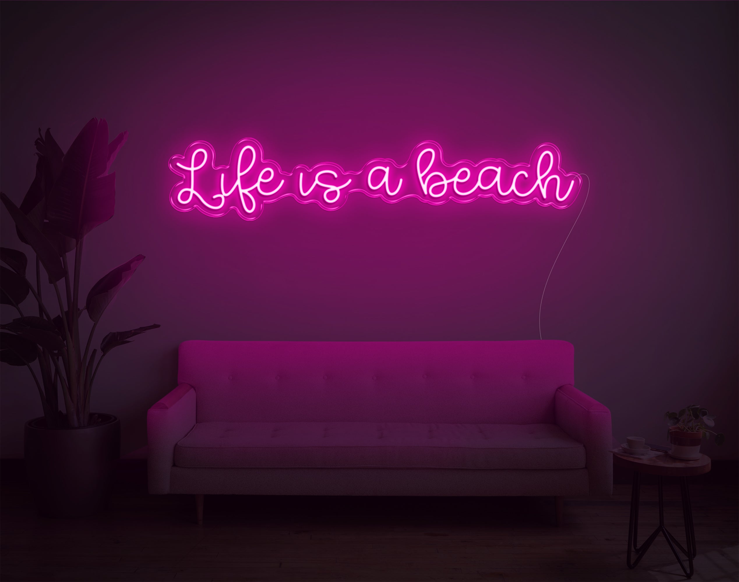 Life is a beach LED Neon Sign