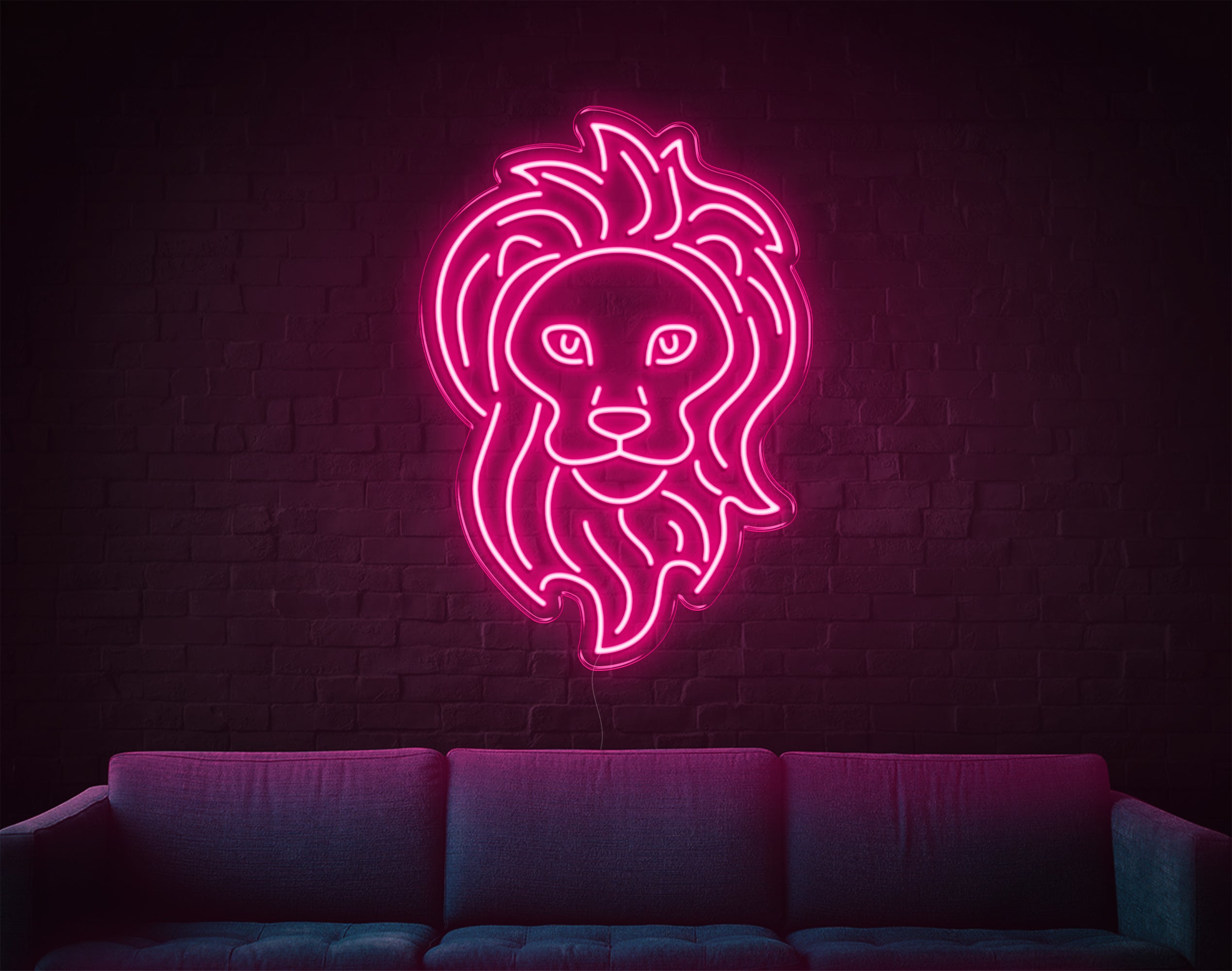 Lion V2 LED Neon Sign!