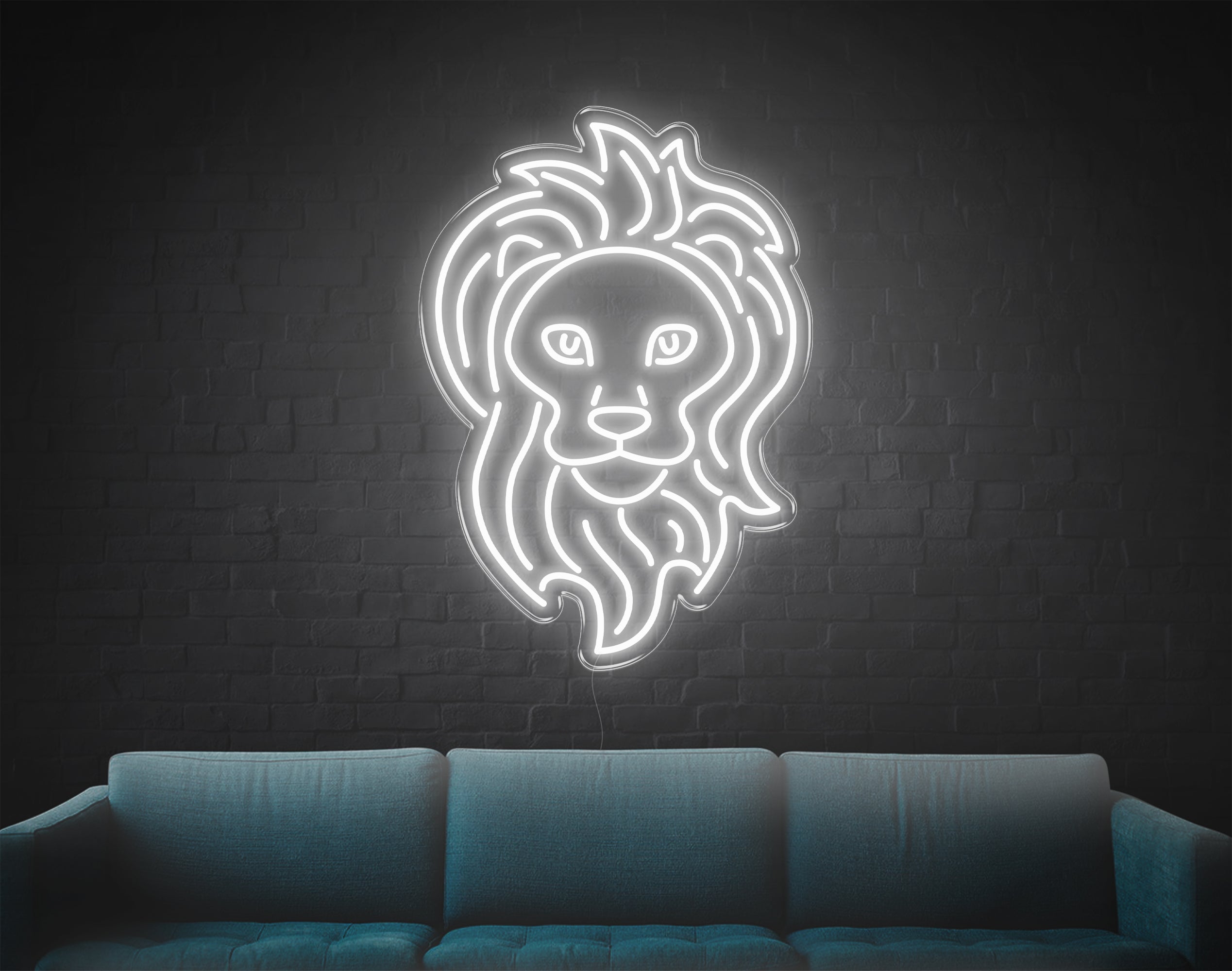 Lion V2 LED Neon Sign!