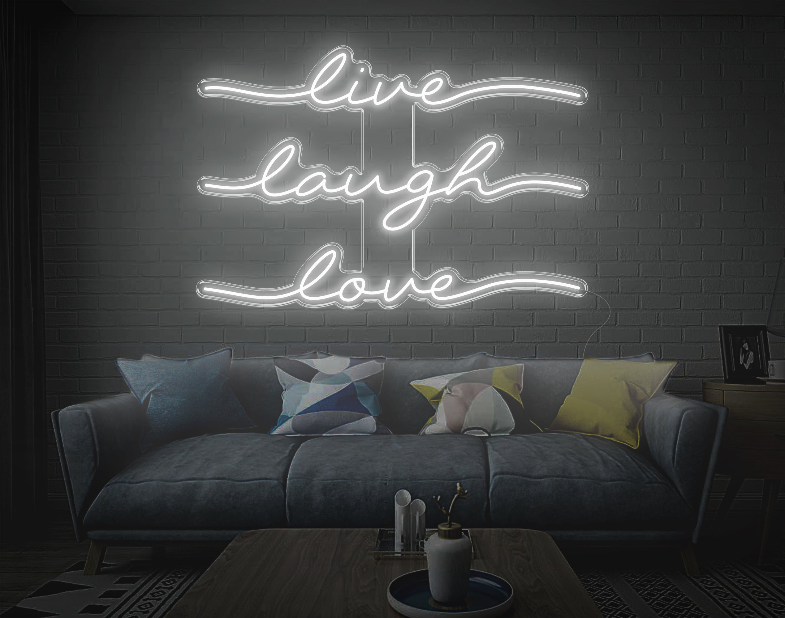 Live Laugh Love LED Neon Sign