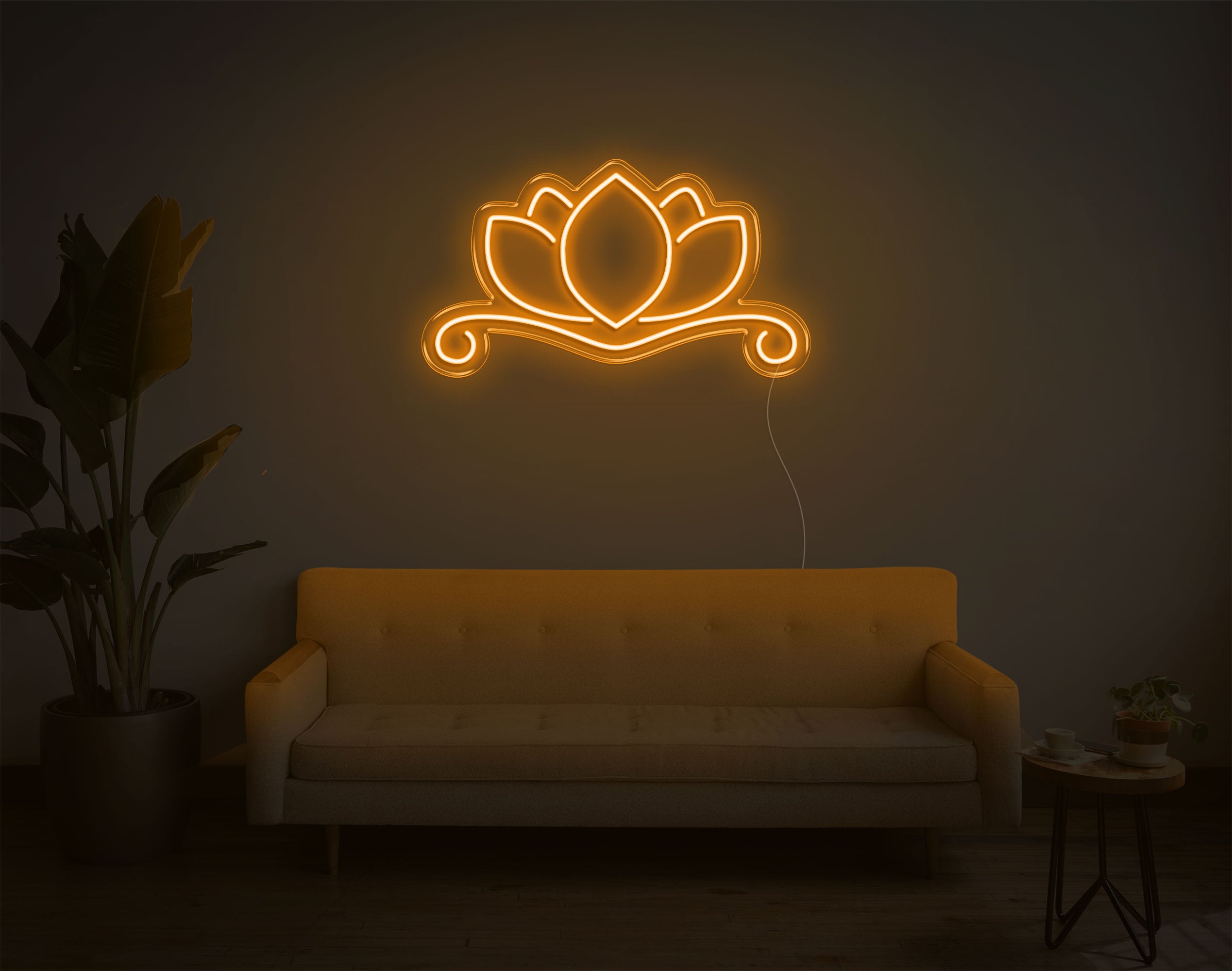 Lotus Flower LED Neon Sign