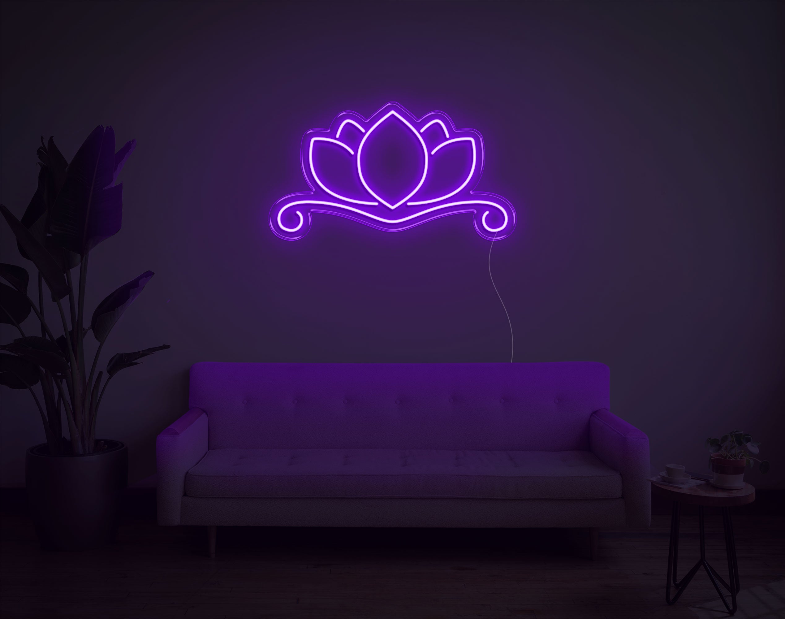 Lotus Flower LED Neon Sign