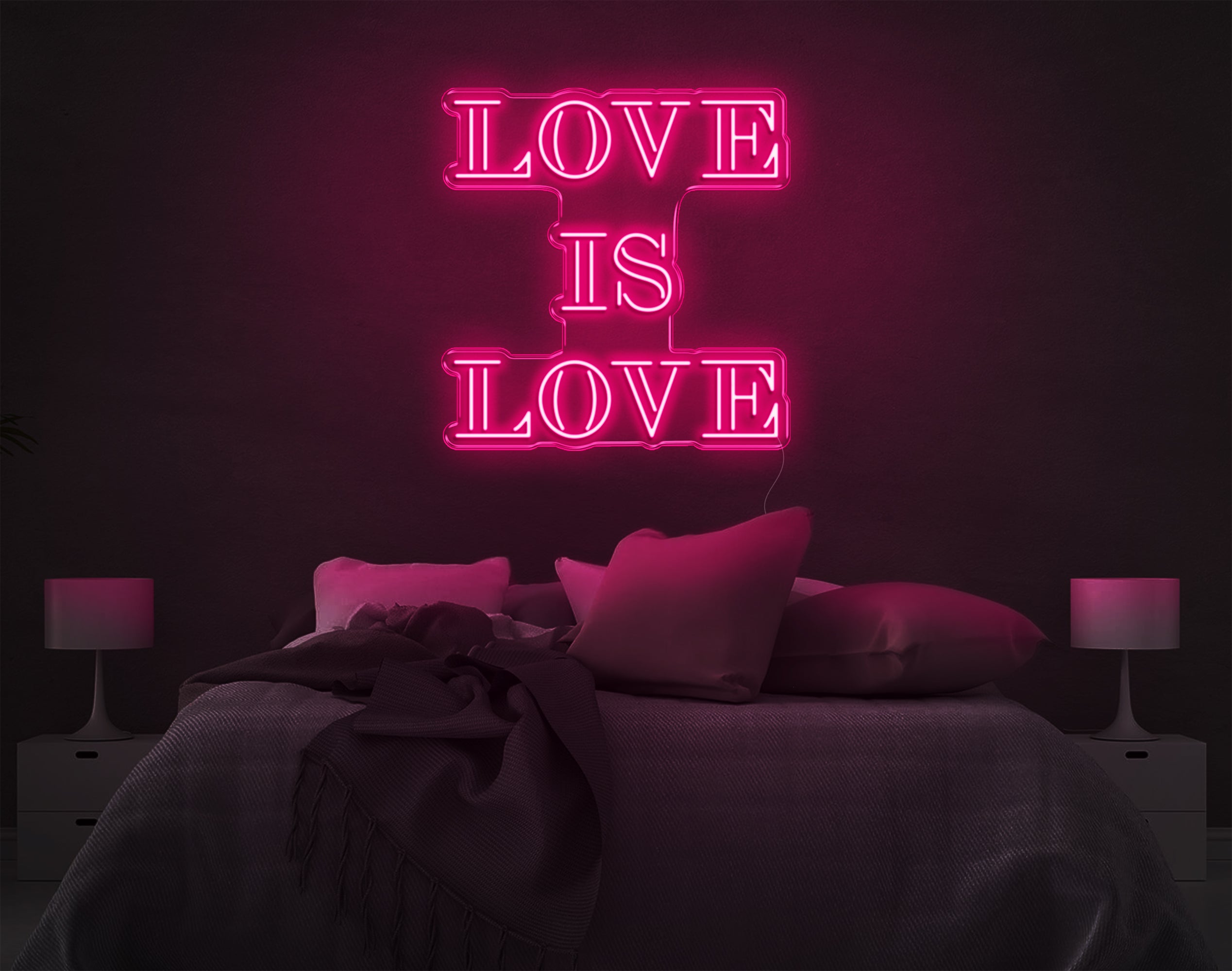 Love Is Love V2 LED Neon Sign