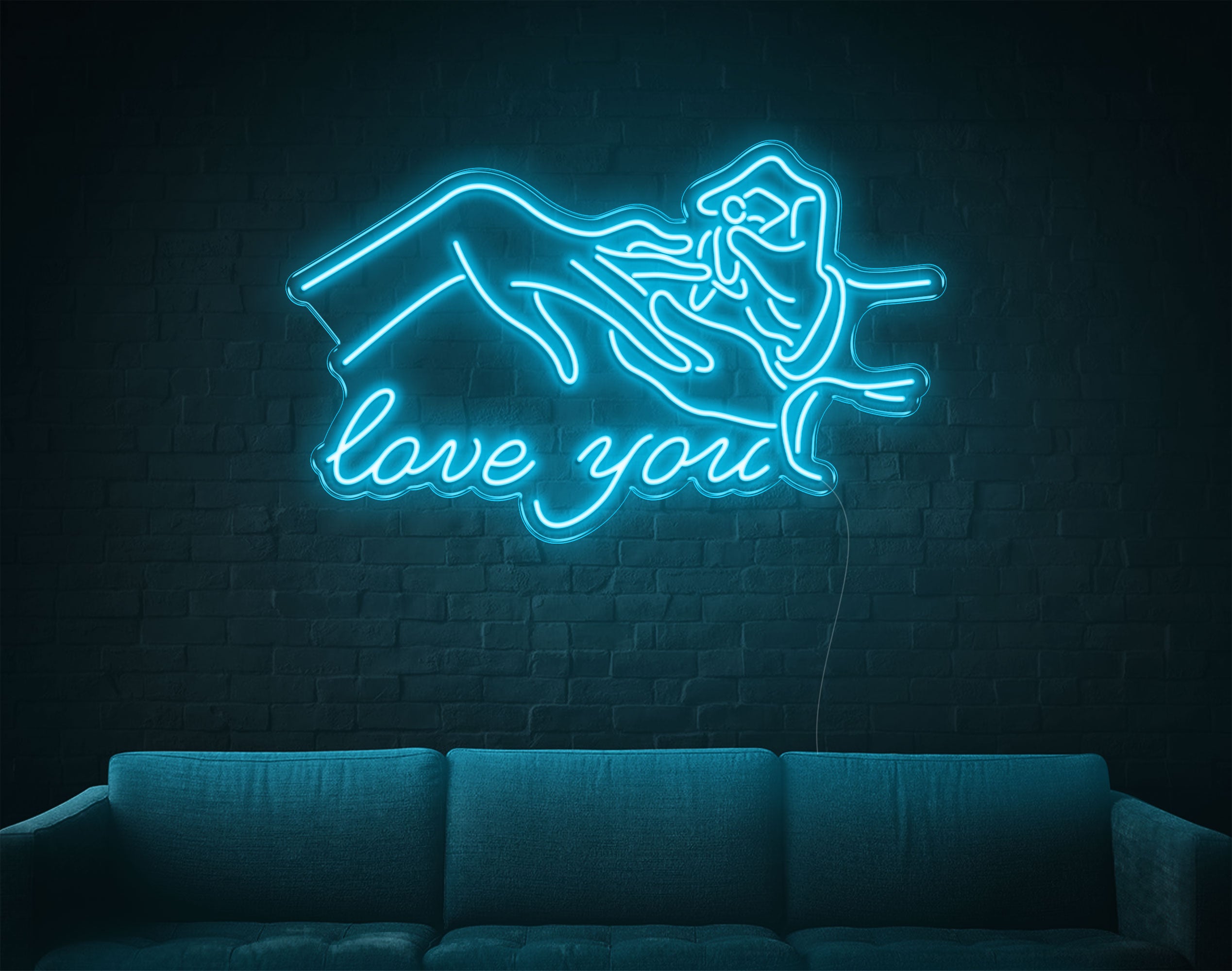 Love You Engage LED Neon Sign