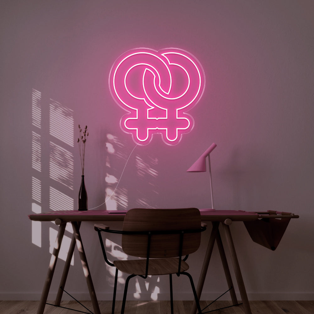 Lesbian LED Neon Sign