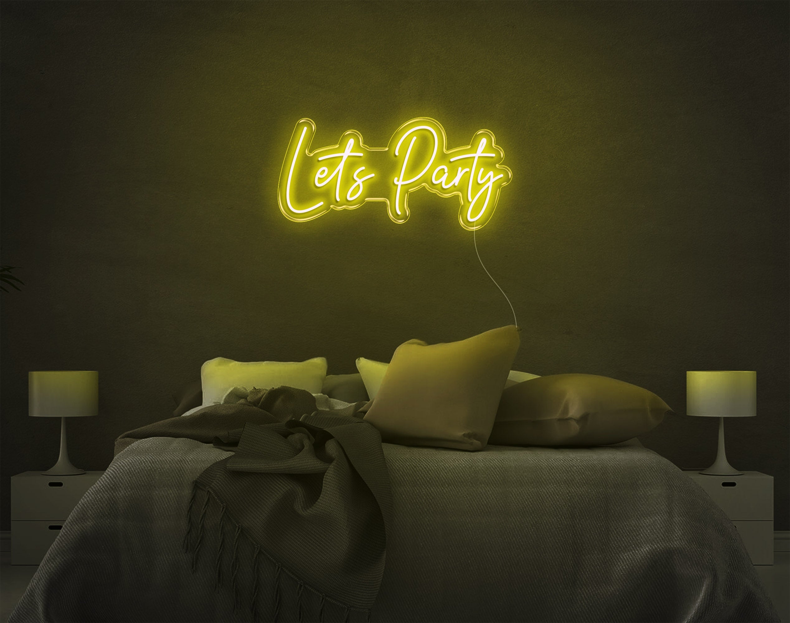 Let's Party LED Neon sign