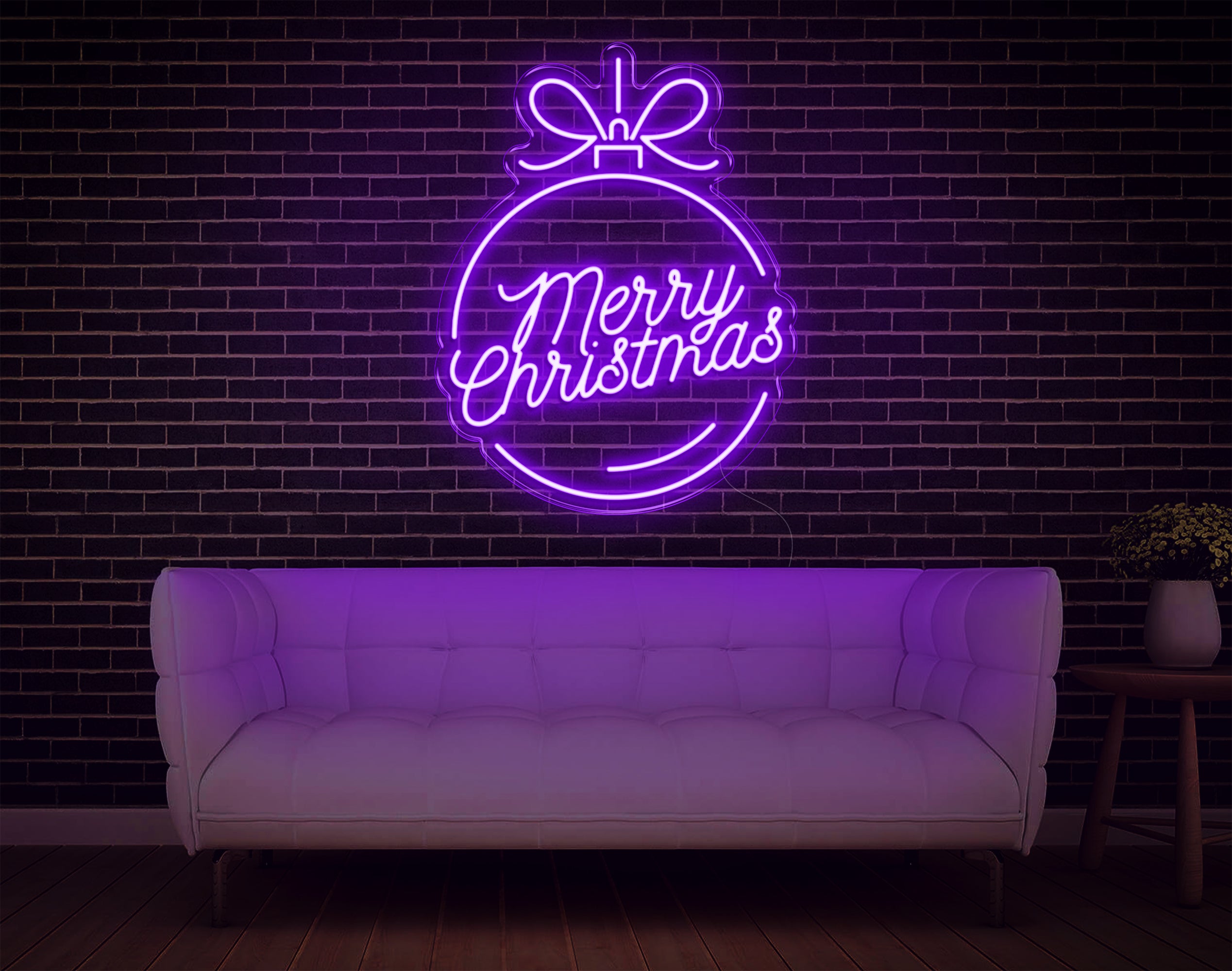 Merry Christmas V5 LED Neon Sign