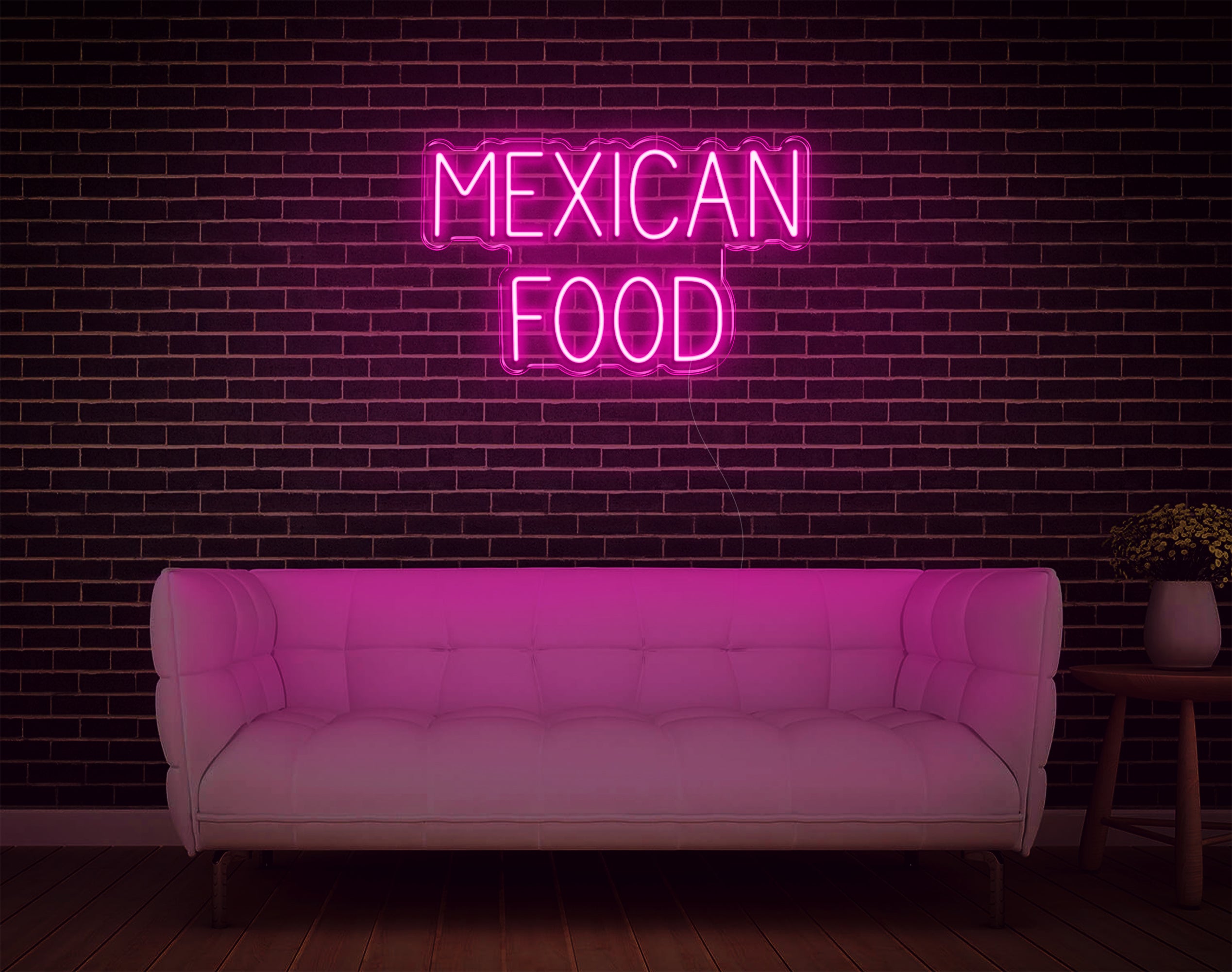 Mexican Food LED Neon Sign