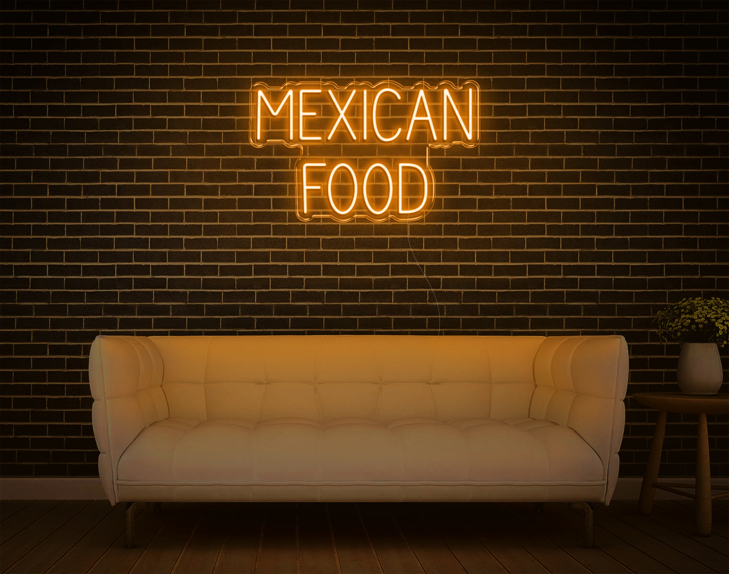 Mexican Food LED Neon Sign