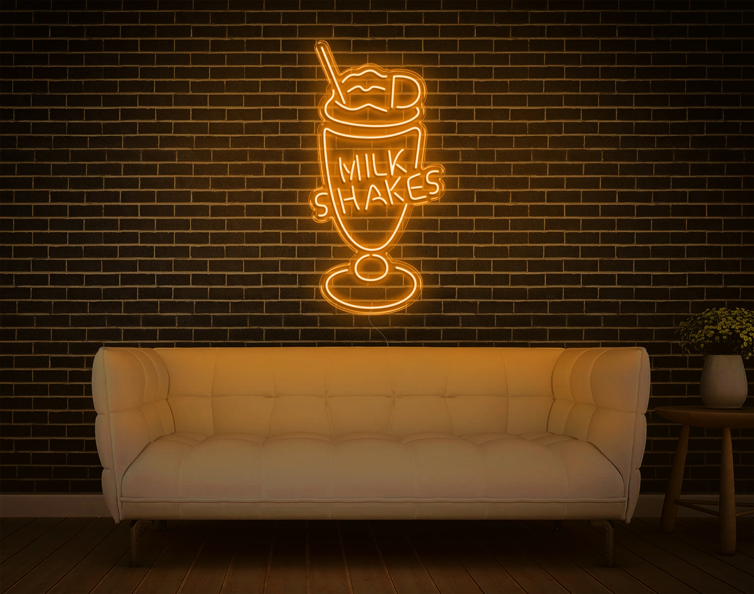 Milk Shakes LED Neon Sign