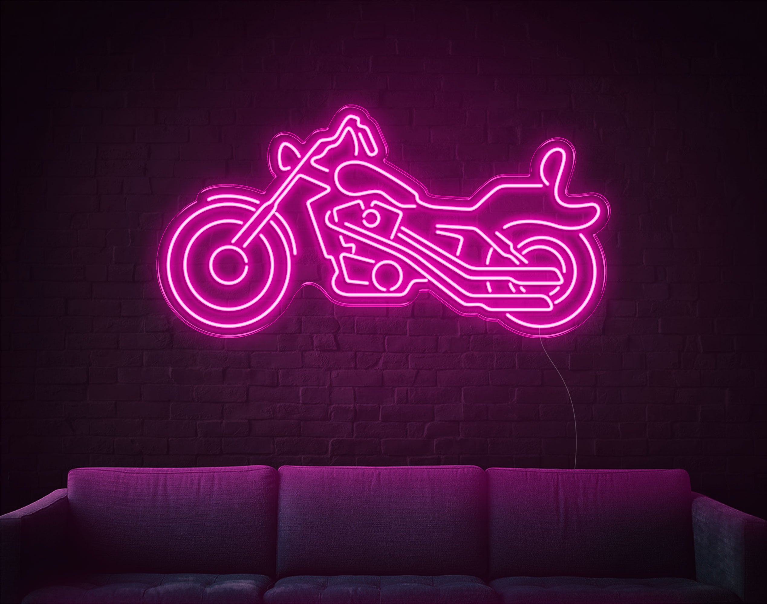 Motor LED Neon Sign