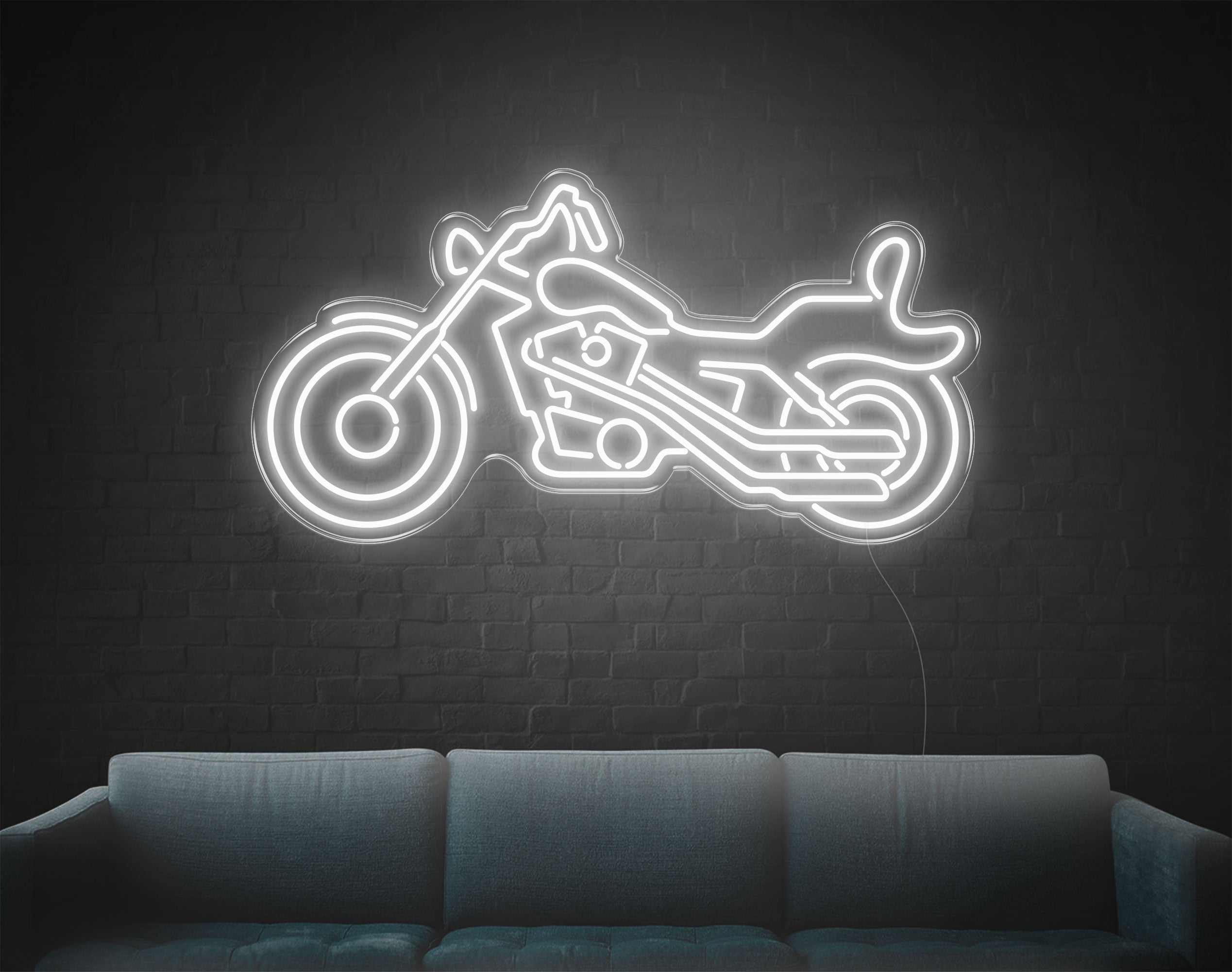 Motor LED Neon Sign