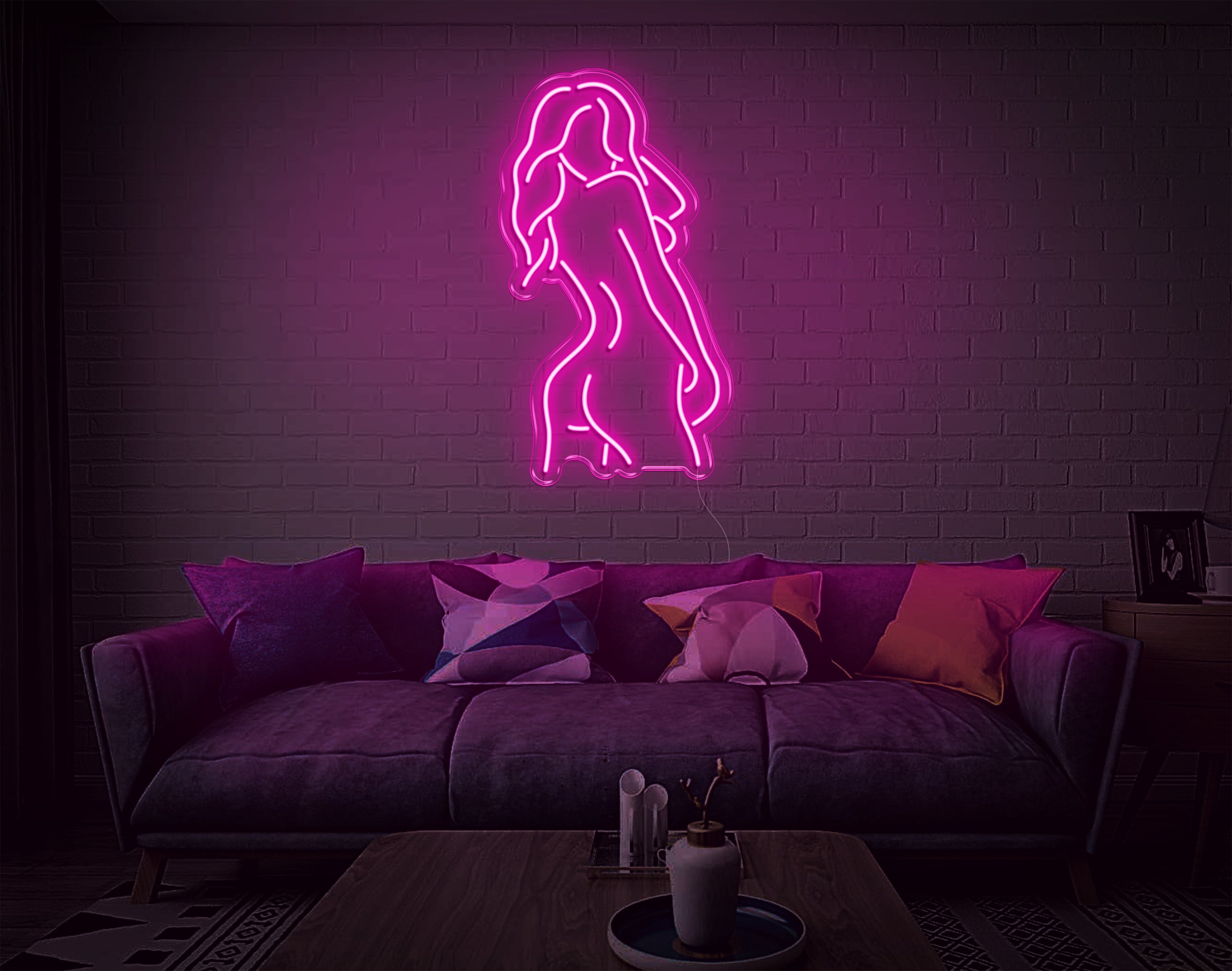 Nude Lady LED Neon Sign!