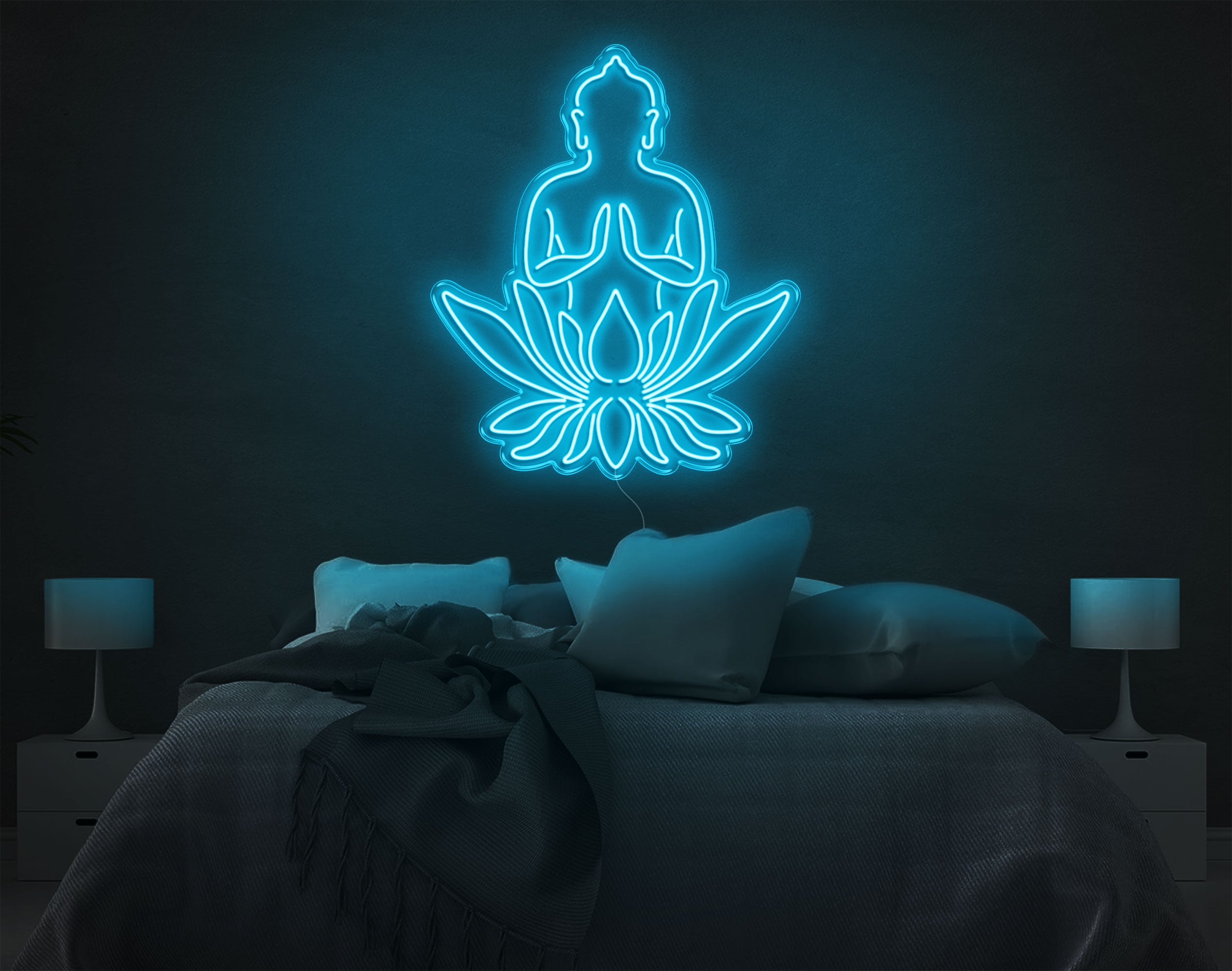 Neon Buddha LED Neon Sign