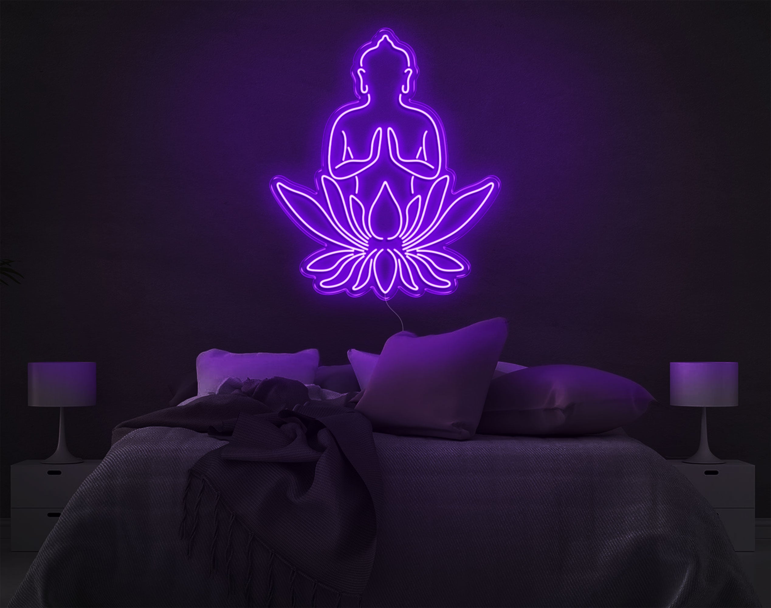 Neon Buddha LED Neon Sign