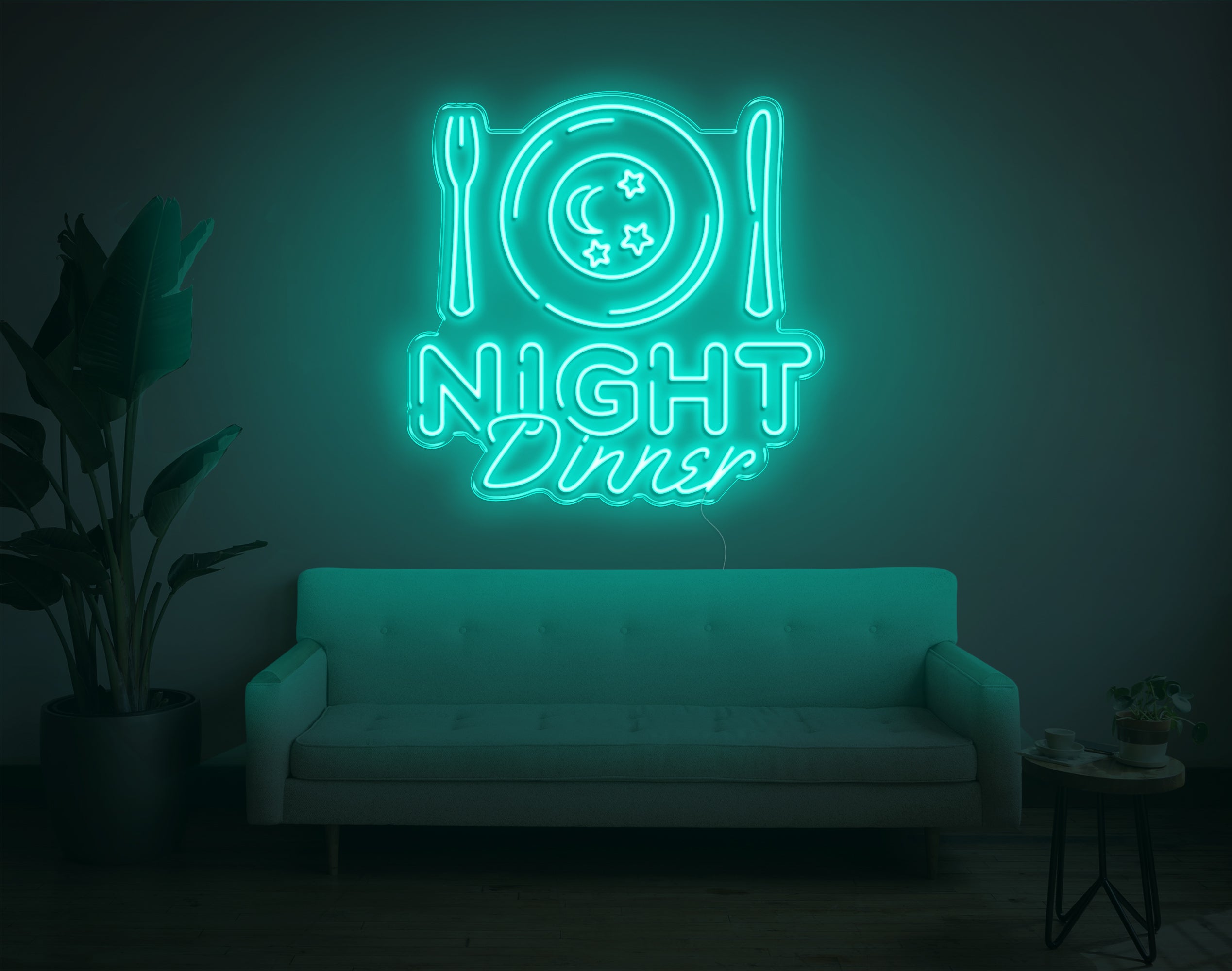 Night Dinner LED Neon Sign