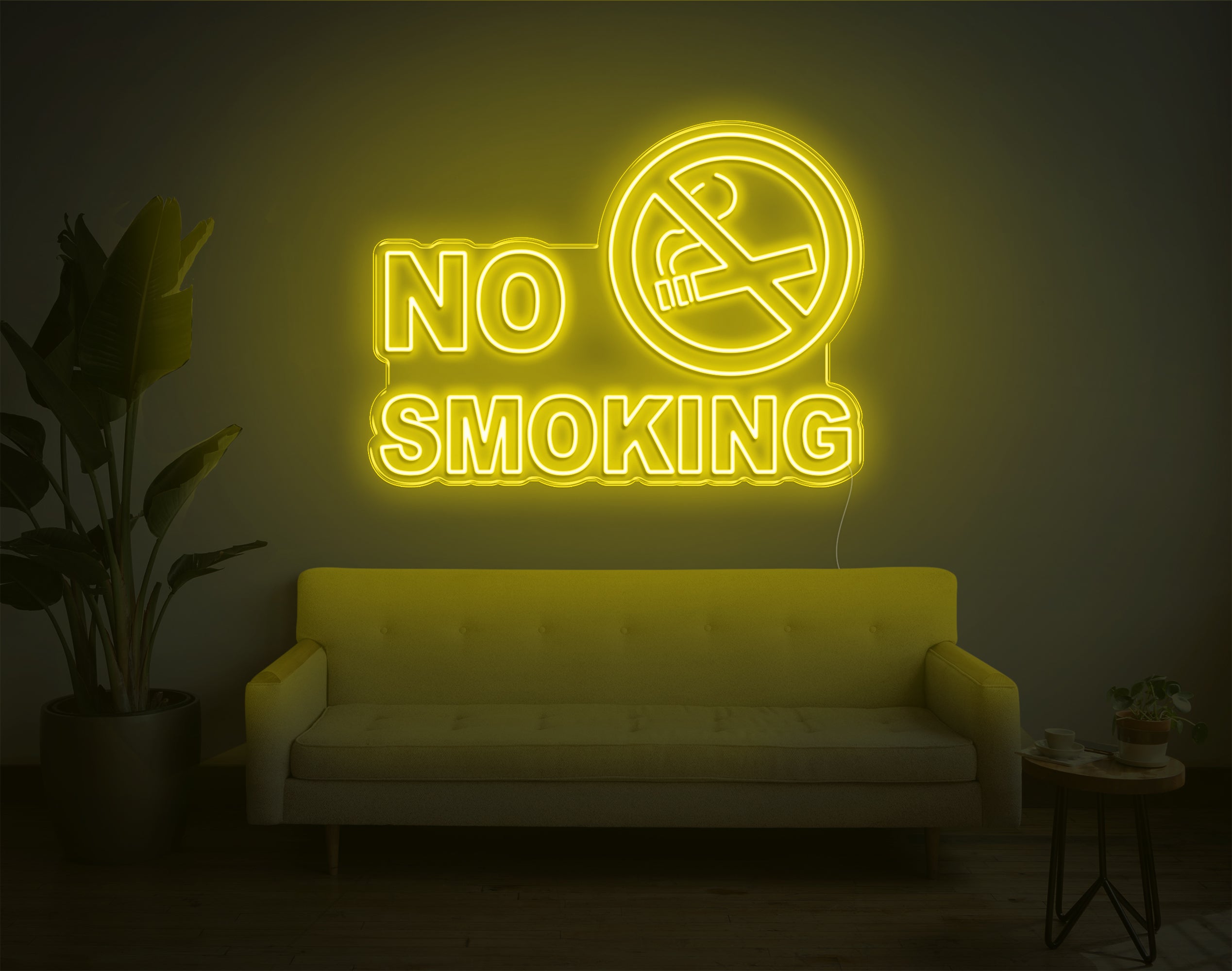 No Smoking LED Neon Sign