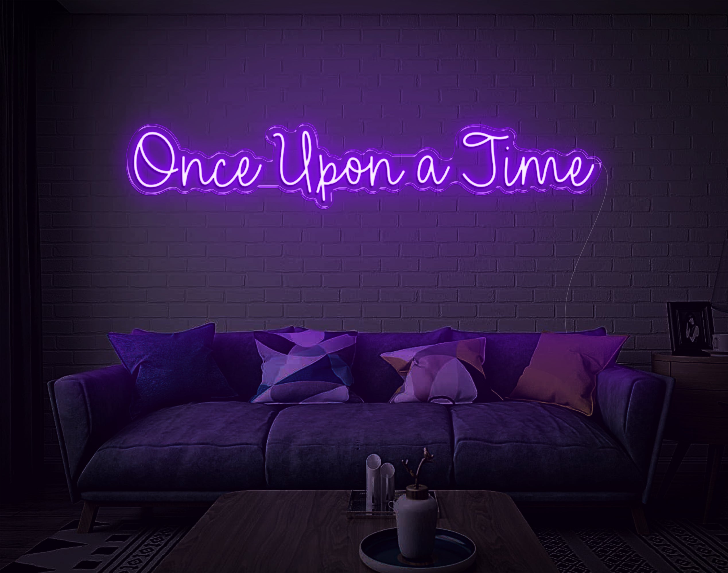 Once Upon A Time LED Neon Sign