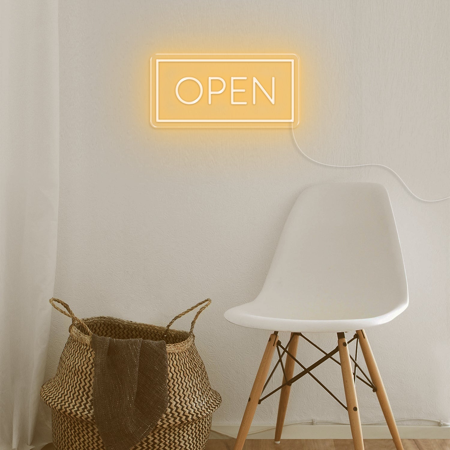 Open Neon Sign