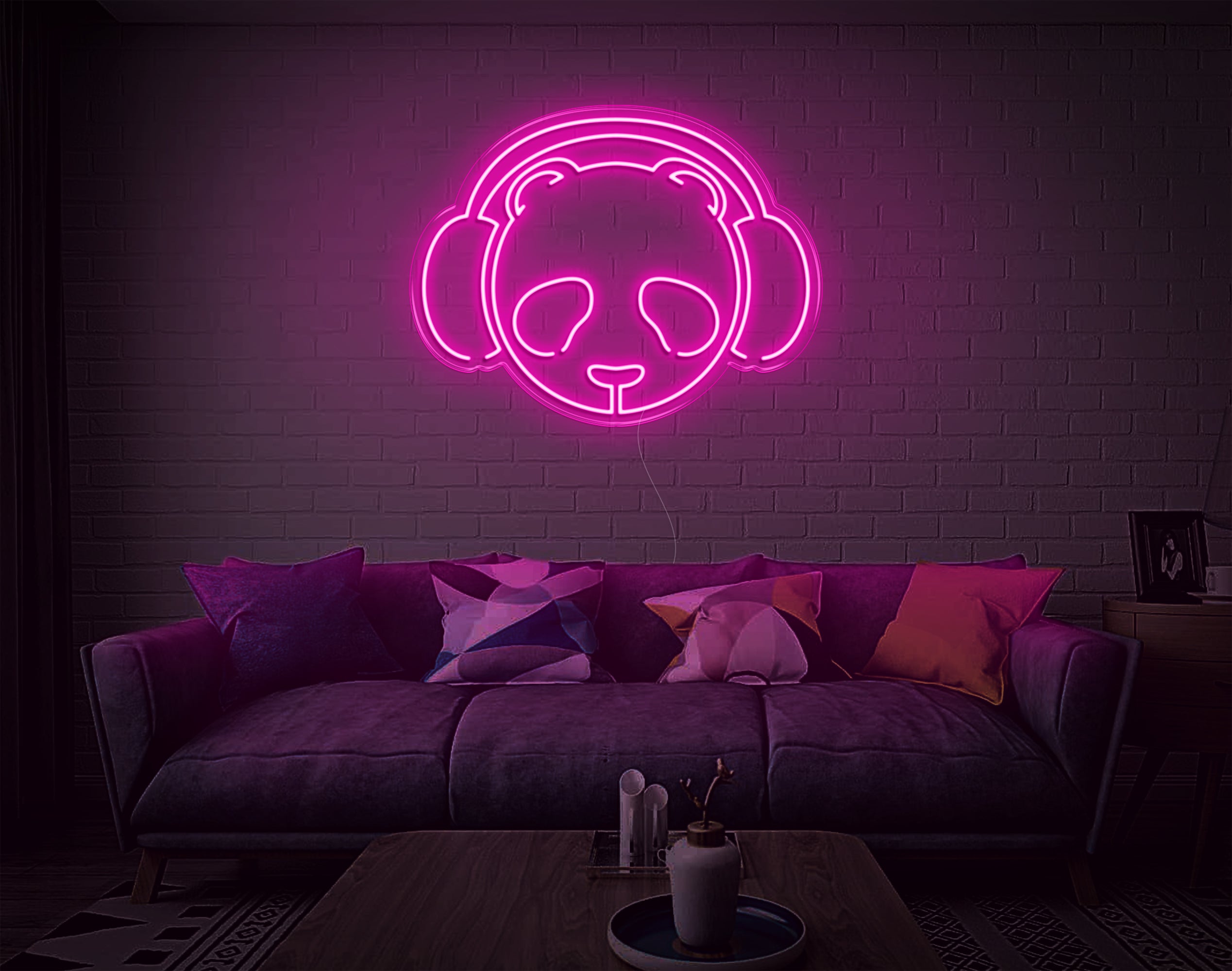 Panda V2 LED Neon Sign!