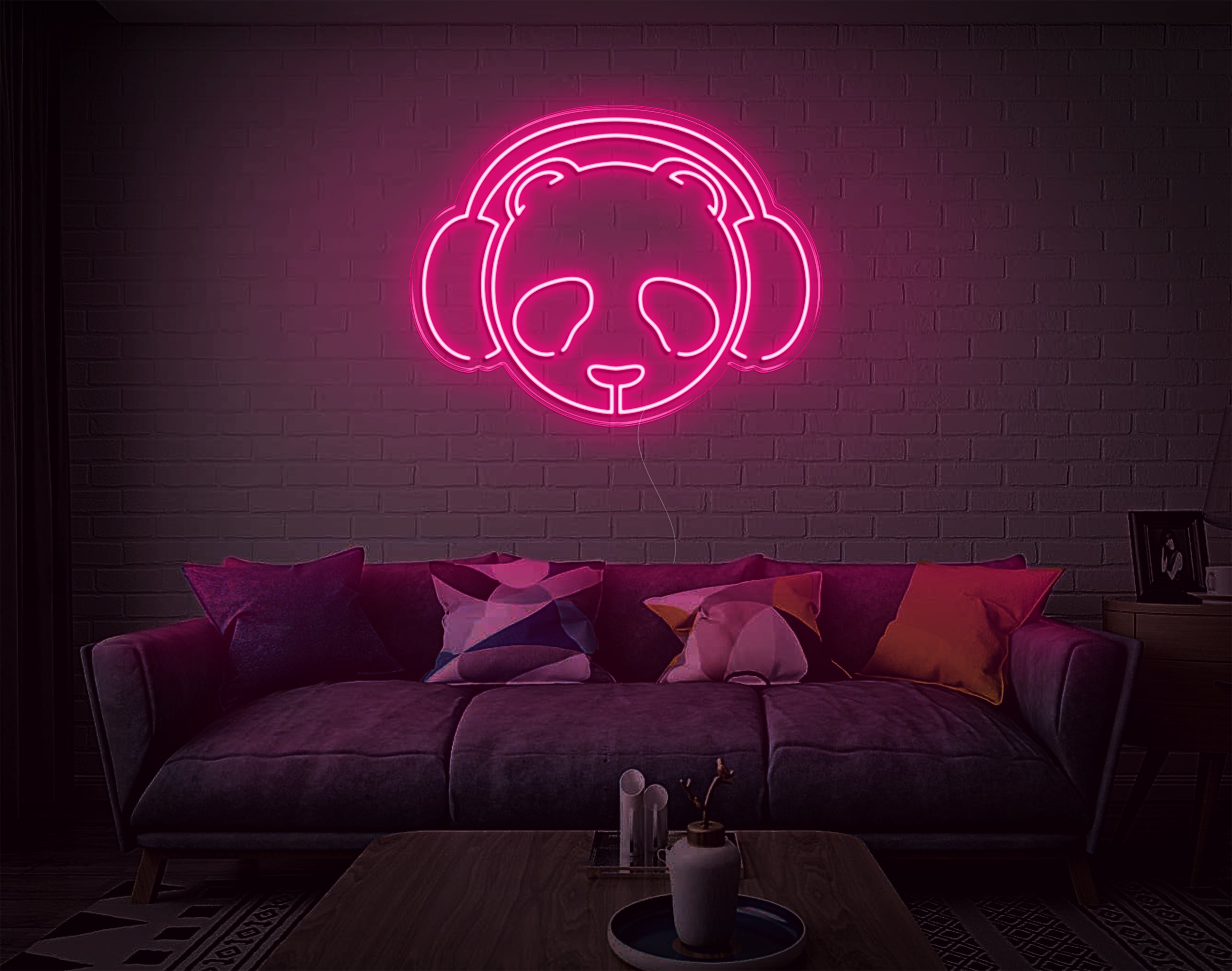 Panda V2 LED Neon Sign!