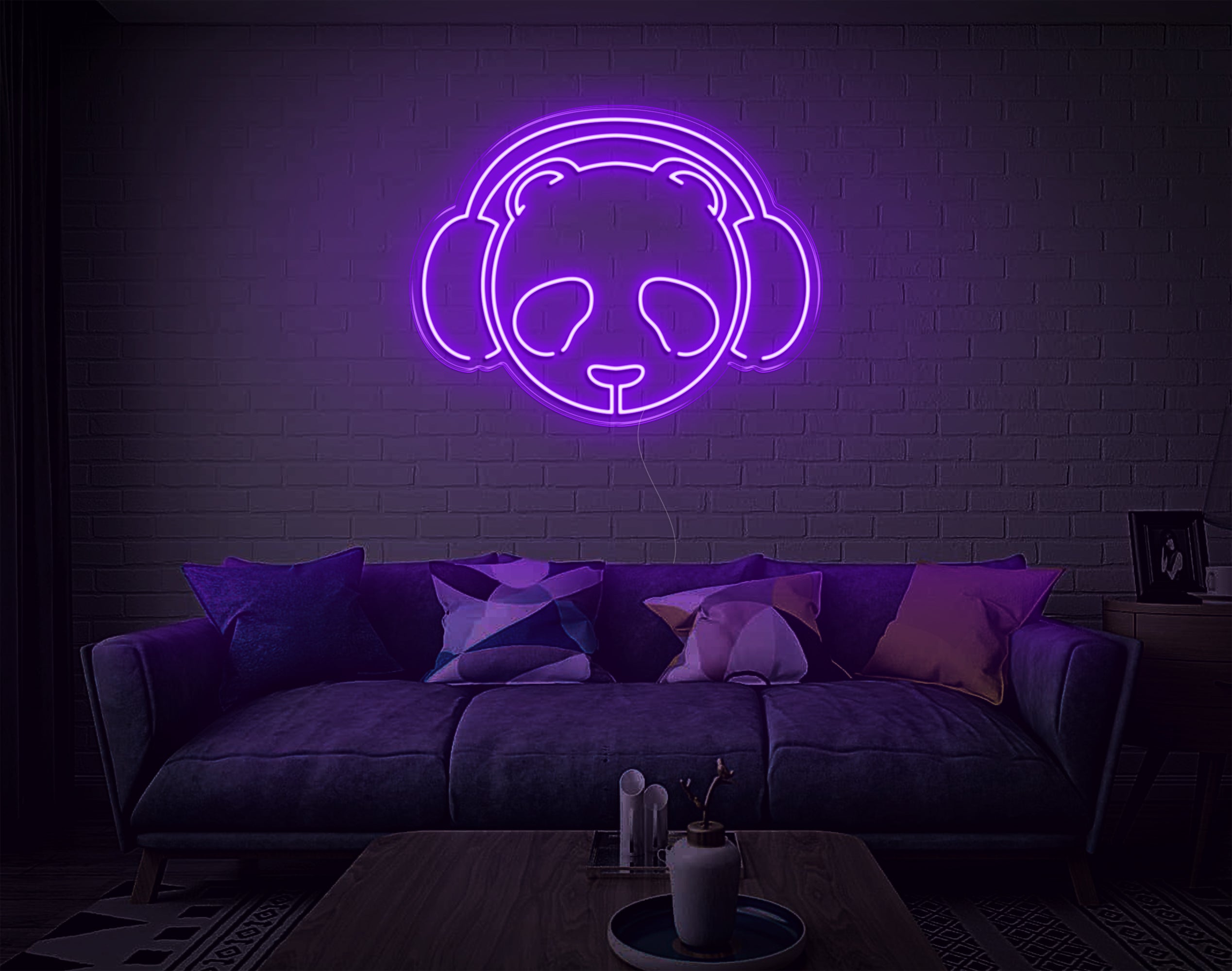 Panda V2 LED Neon Sign!