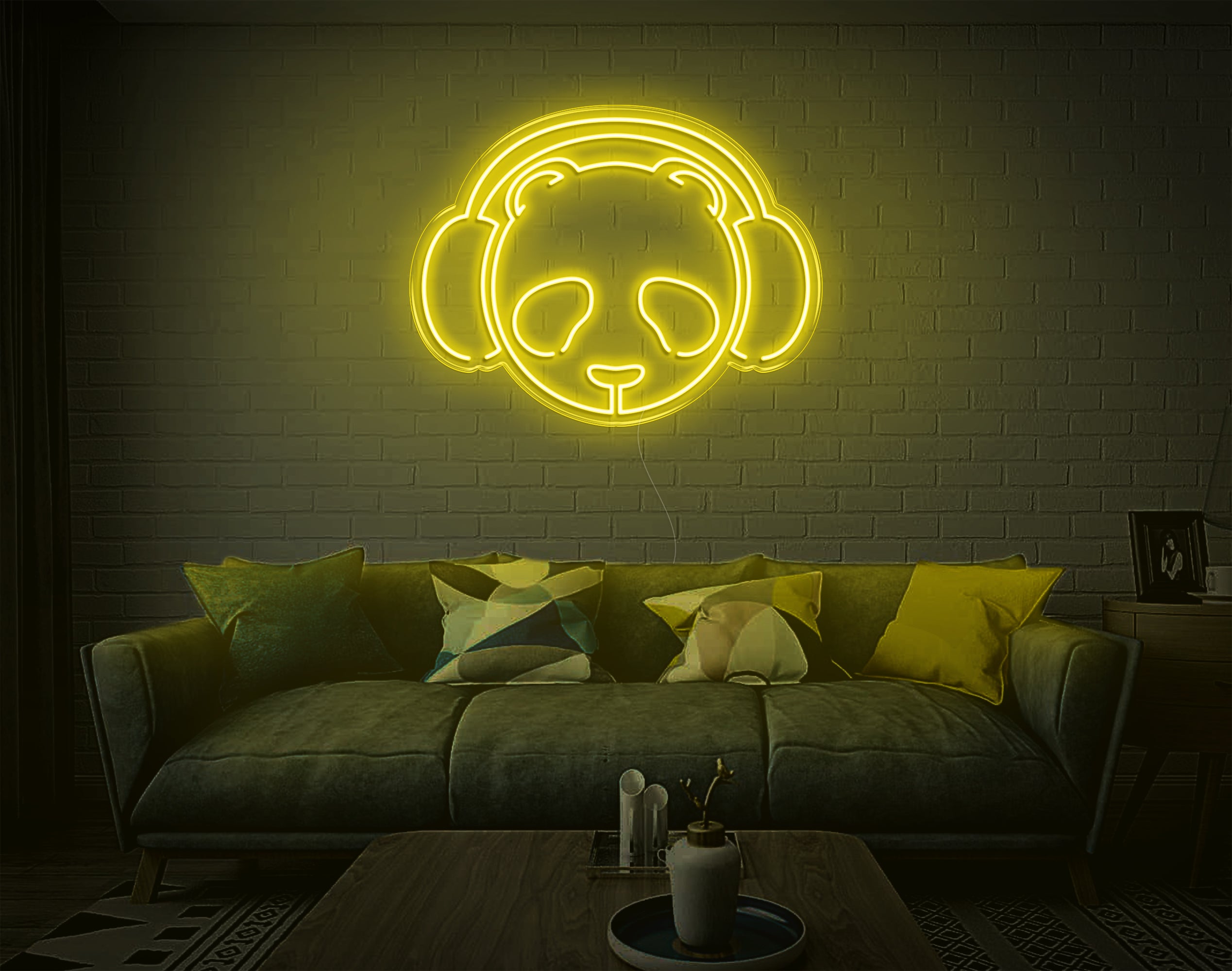 Panda V2 LED Neon Sign!