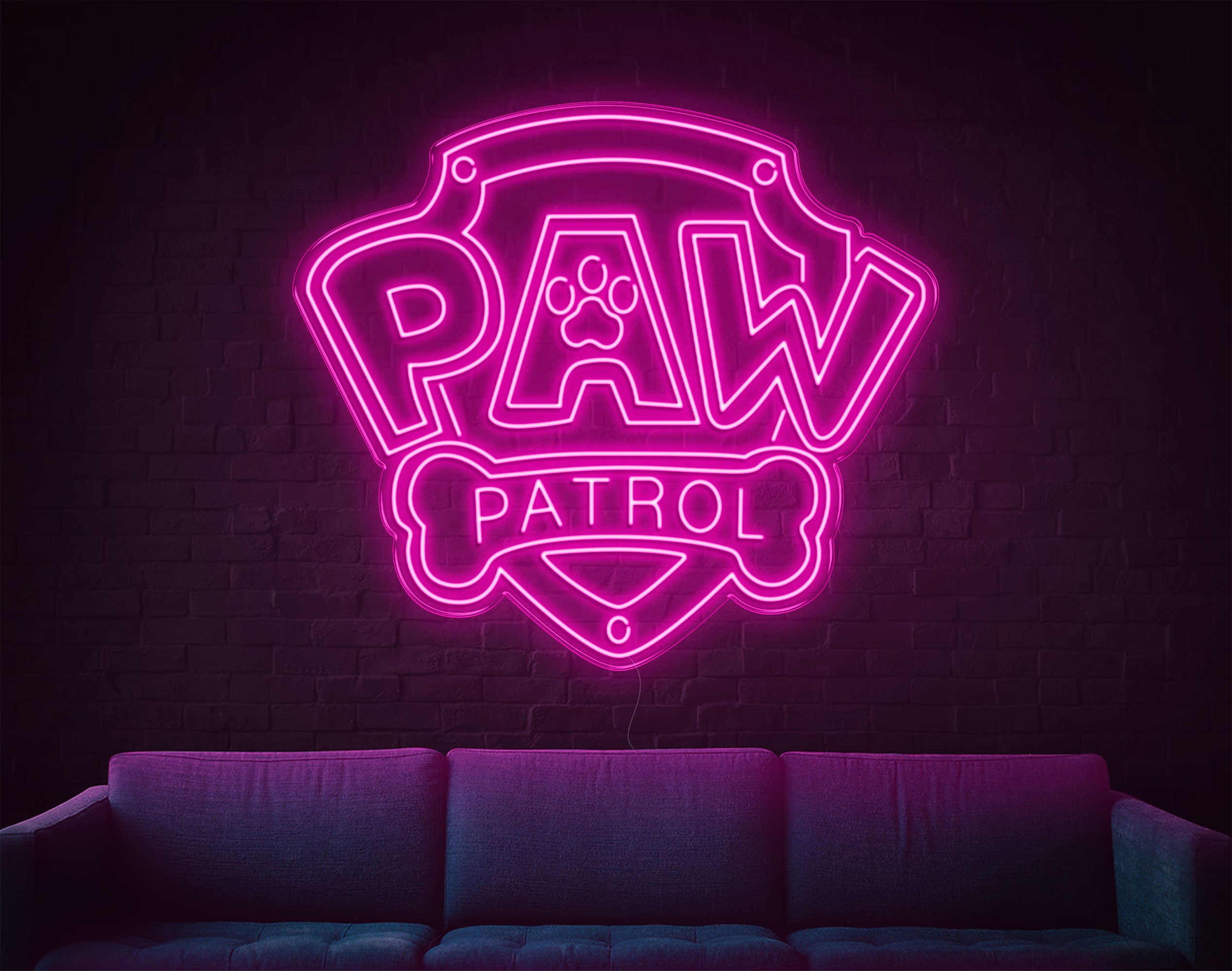 Paw Patrol LED Neon Sign